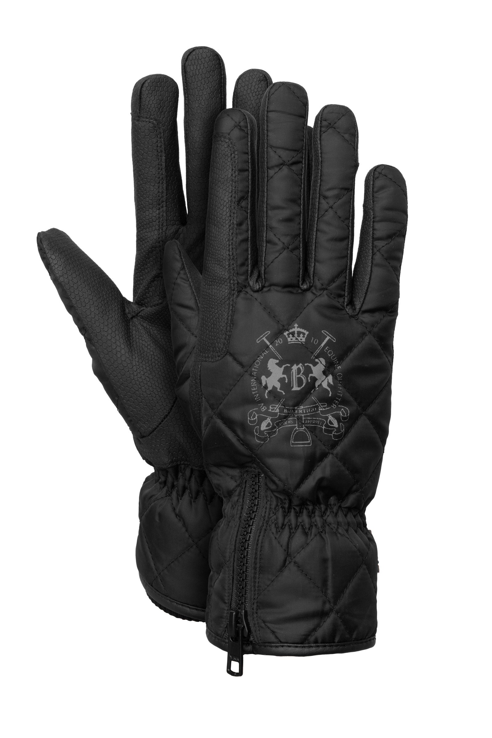 B Vertigo Onyx Gants d'équitation imperméables et rembourrés Gants d'équitation
