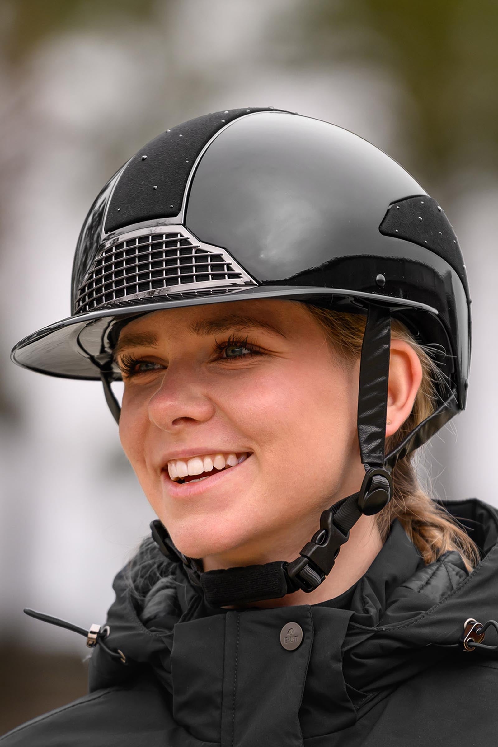 SWING H24 Lady Spark Glossy Riding Helmet Safety Equipment