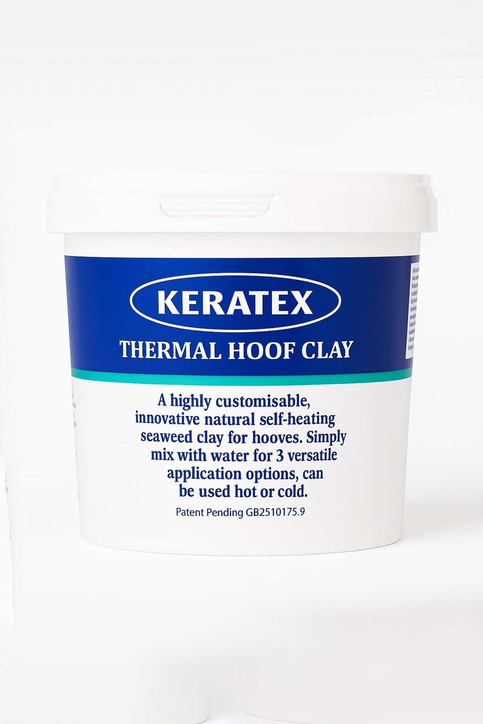 Keratex kit d'argile thermique pour sabots, 400 g Soins