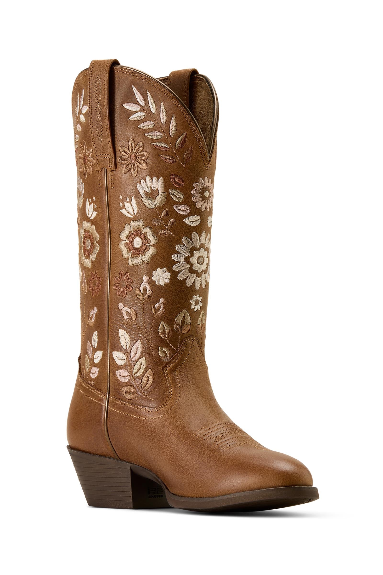 Ariat Femme Heritage Meadow bottes western à bout rond Bottes d'équitation & chaps