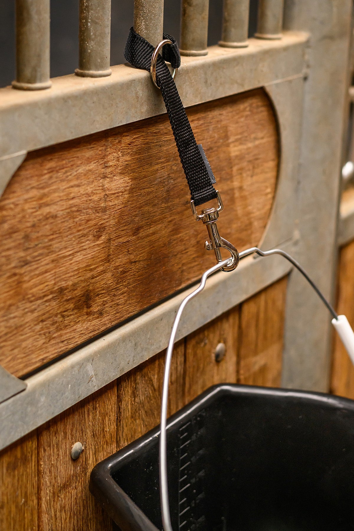 Waldhausen Functional Holder For Buckets, Salt Lick Stones & Horse Toys Stable Equipment