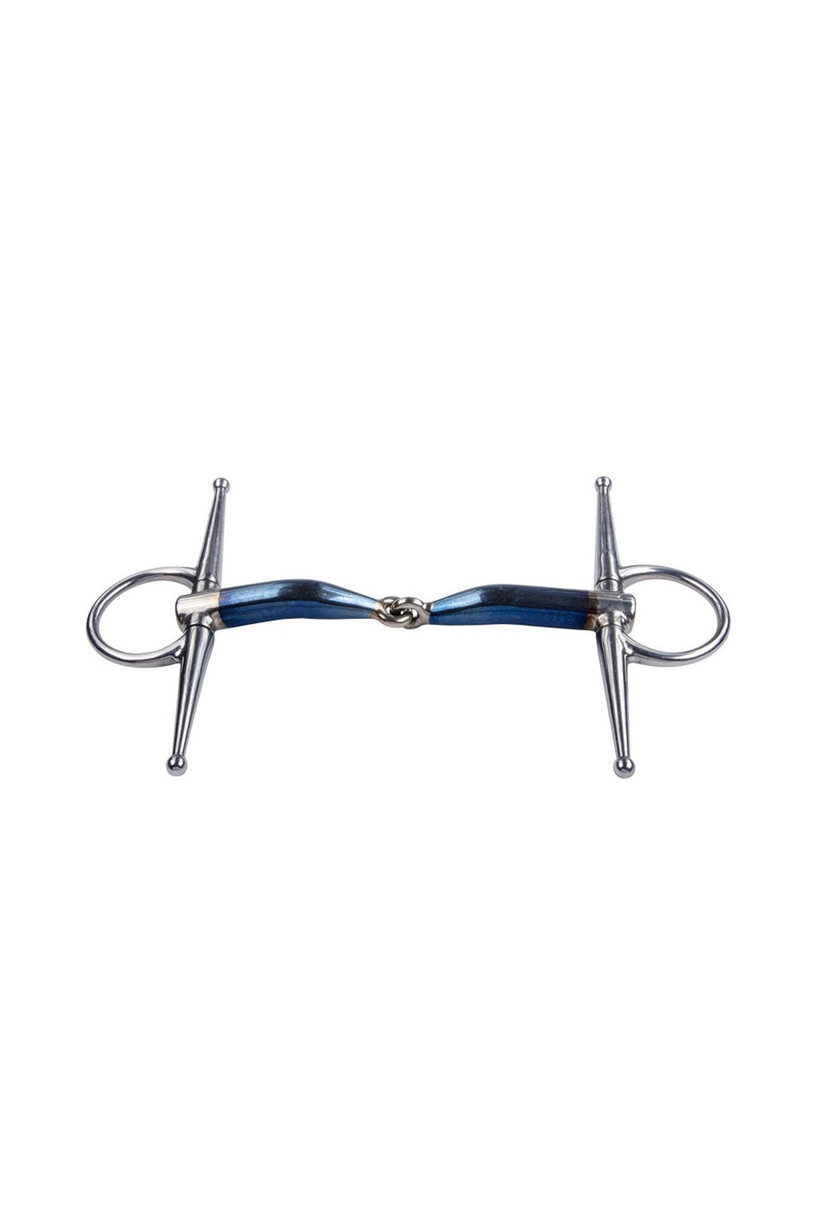 Trust Equestrian Mors Chantilly Acier Bleu Salivant Aiguilles Simple Brisure Mors