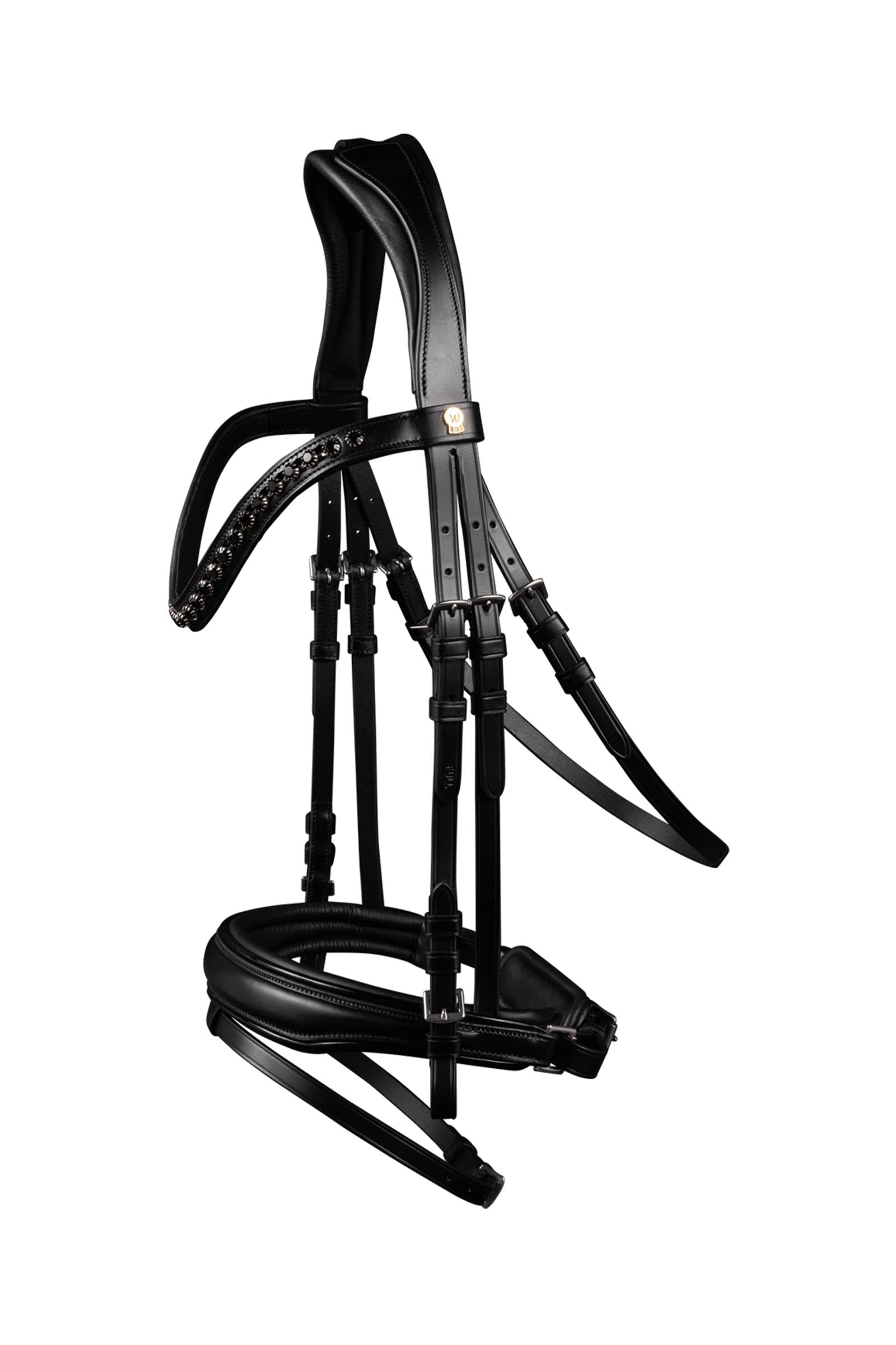 Waldhausen S-Line Blackshine Bridle Patent Leather Bridles & Reins