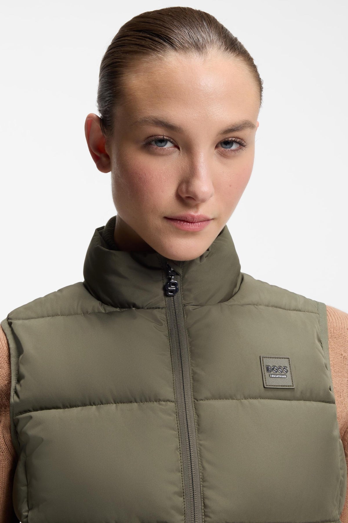 BOSS Equestrian Boss Viola Womens Knitted Puffer Vest Women’s Riding Clothing