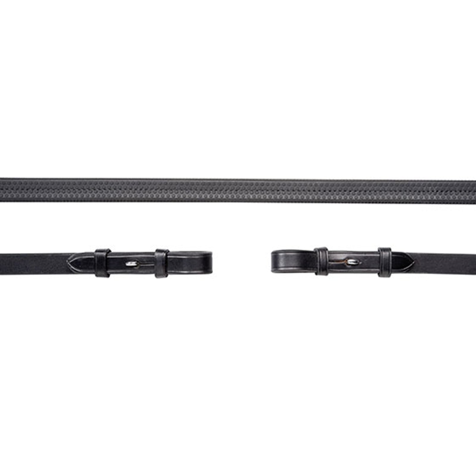 Schockemöhle Sports Rênes Schockermöhle Sports caoutchouc, crochets et passants, rênes Basic Briderie et enrênements