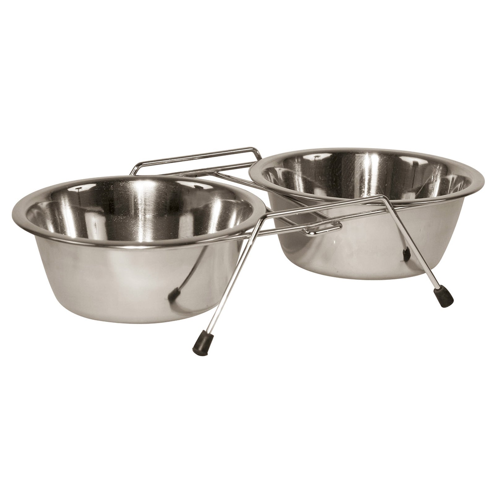 Kerbl Support double 2 écuelles 2x900ml Chiens