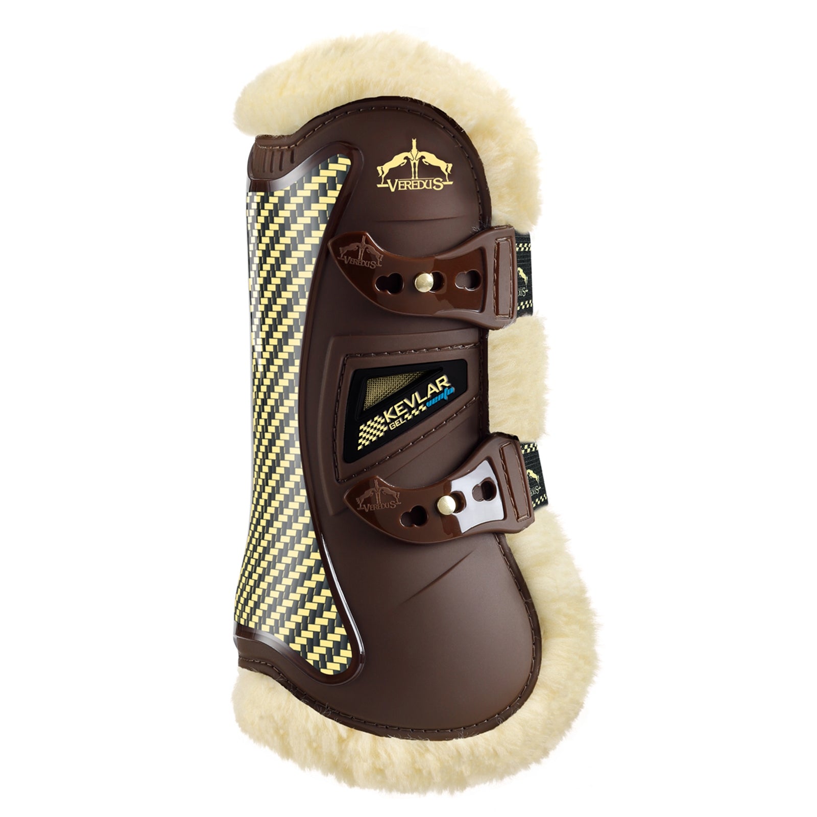 Veredus Kevlar Gel Vento Save The Sheep Front, protège-tendon Leg Protection & Hoof Protection for Horses