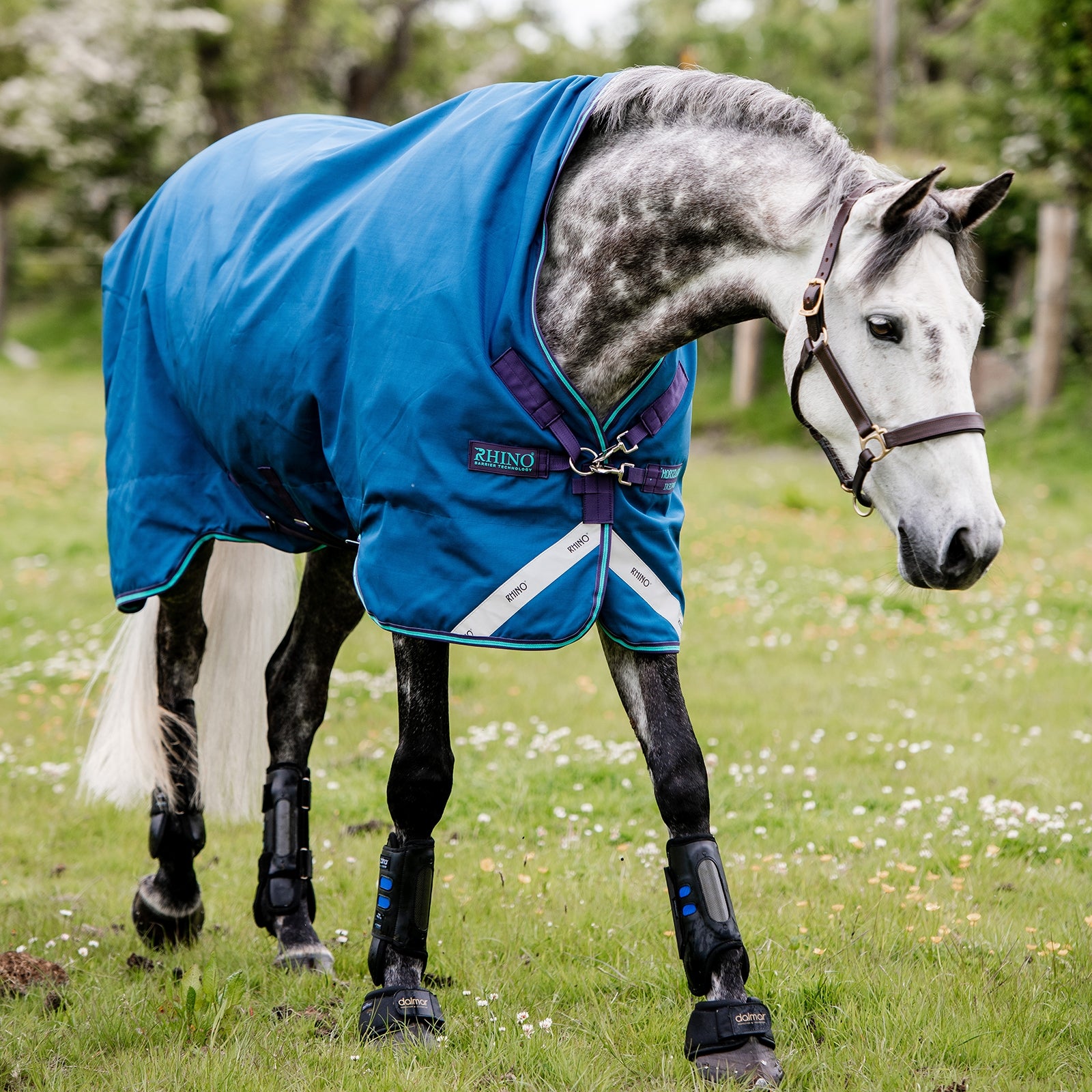 Horseware Couverture d'extérieur Rhino Wug légère, 0g. Couvertures cheval