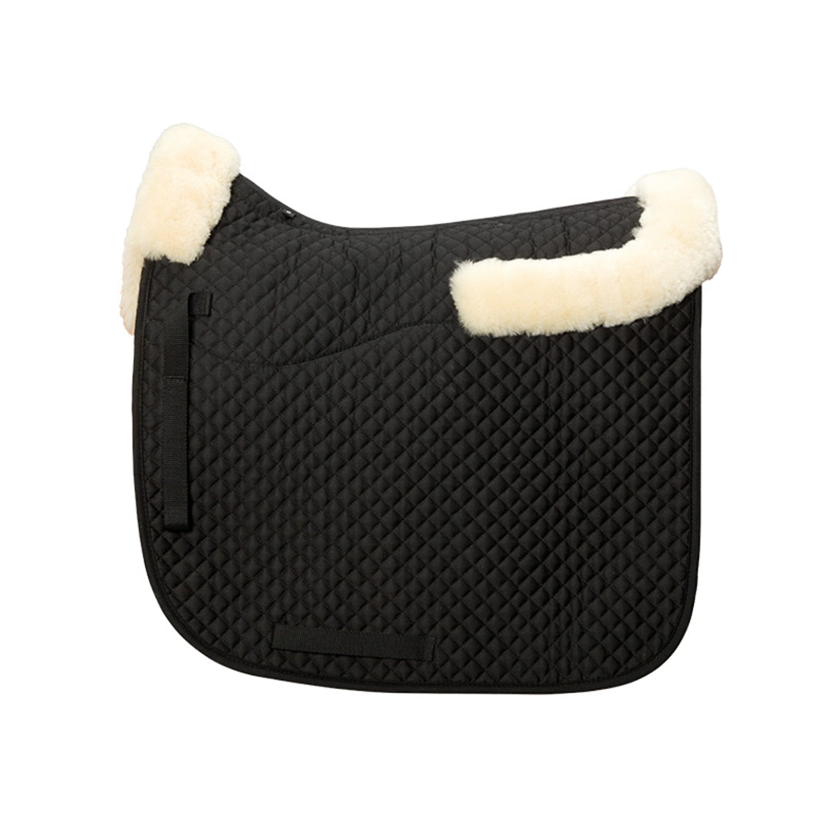 Kavalkade Tapis de selle avec peau de mouton, dressage Tapis de selle