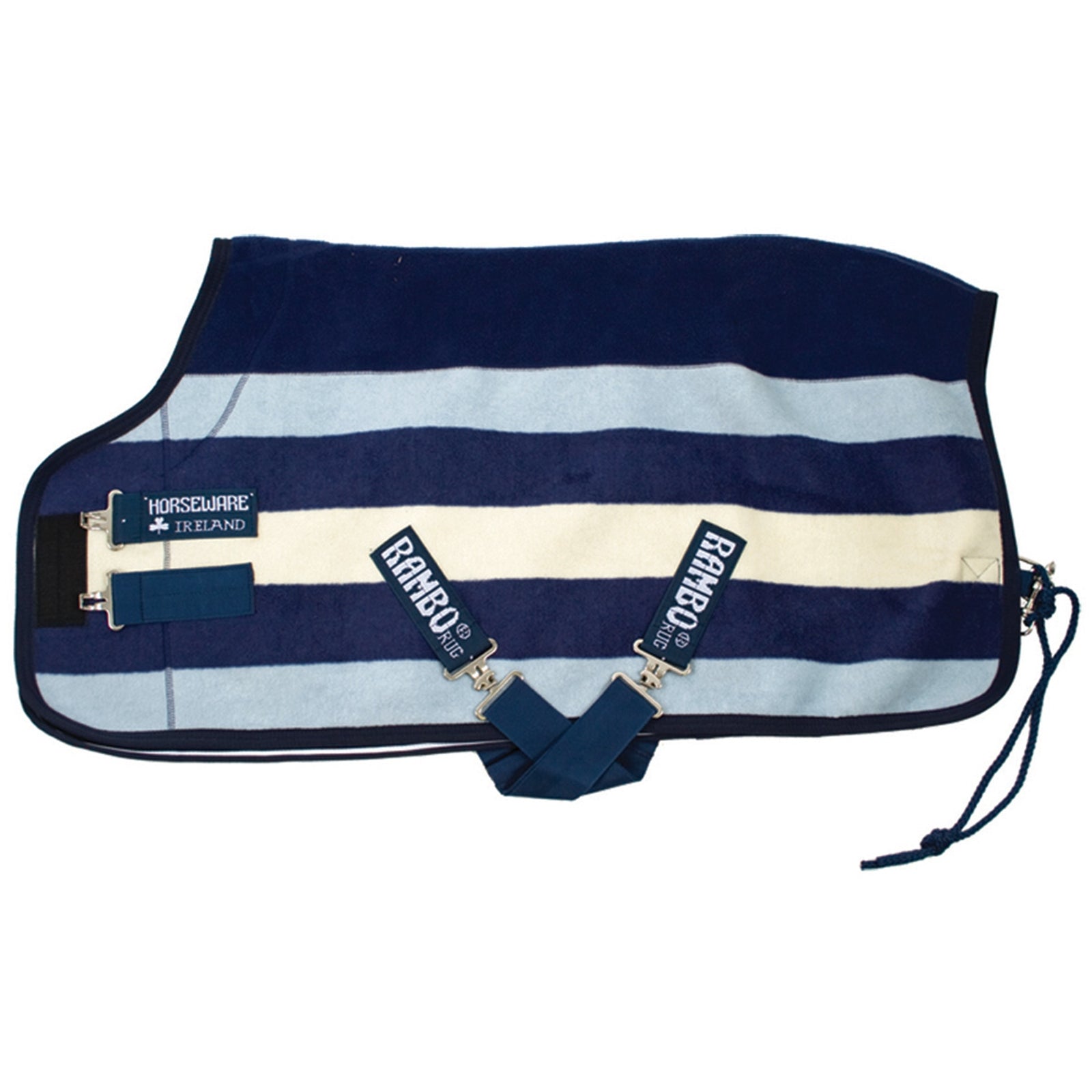Horseware Couverture Rambo Deluxe Polaire, tailles de poney Couvertures cheval