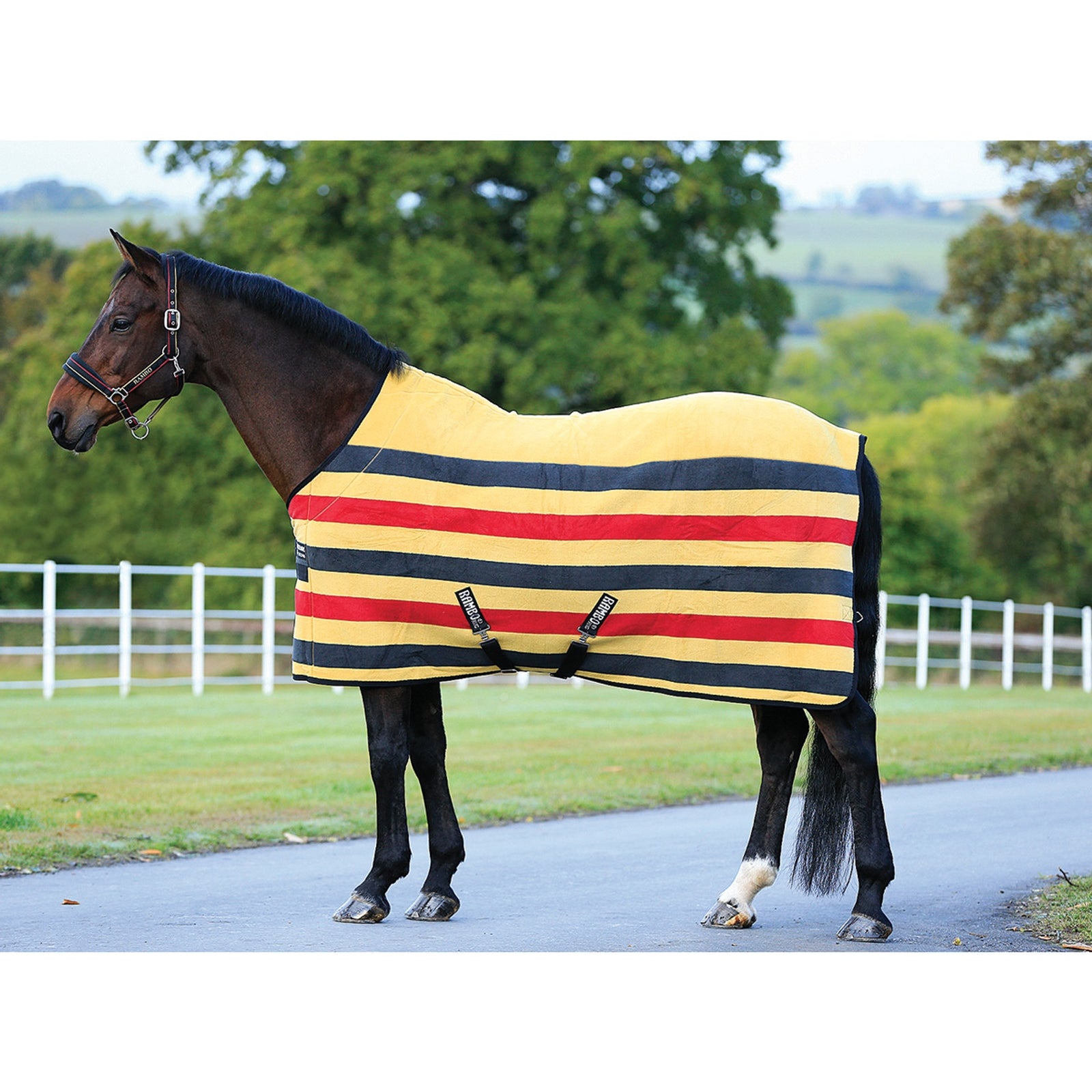 Horseware Couverture Rambo Deluxe Polaire, tailles de poney Couvertures cheval