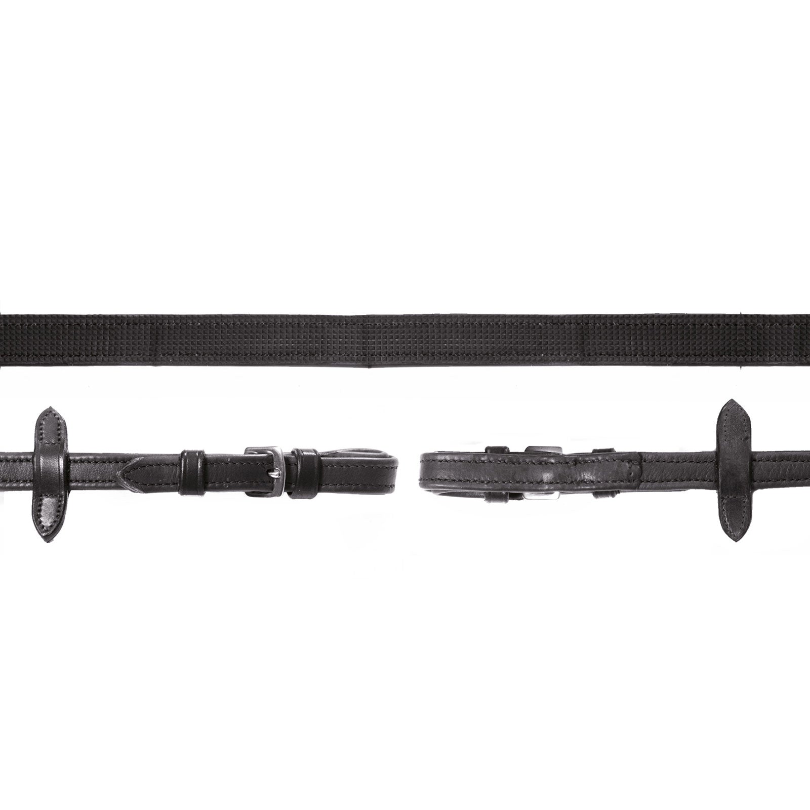 Schockemöhle Sports Rênes Grip Dura Soft Schockmöhle Sports, rênes de cuir, nylon, caoutchoutées Briderie et enrênements