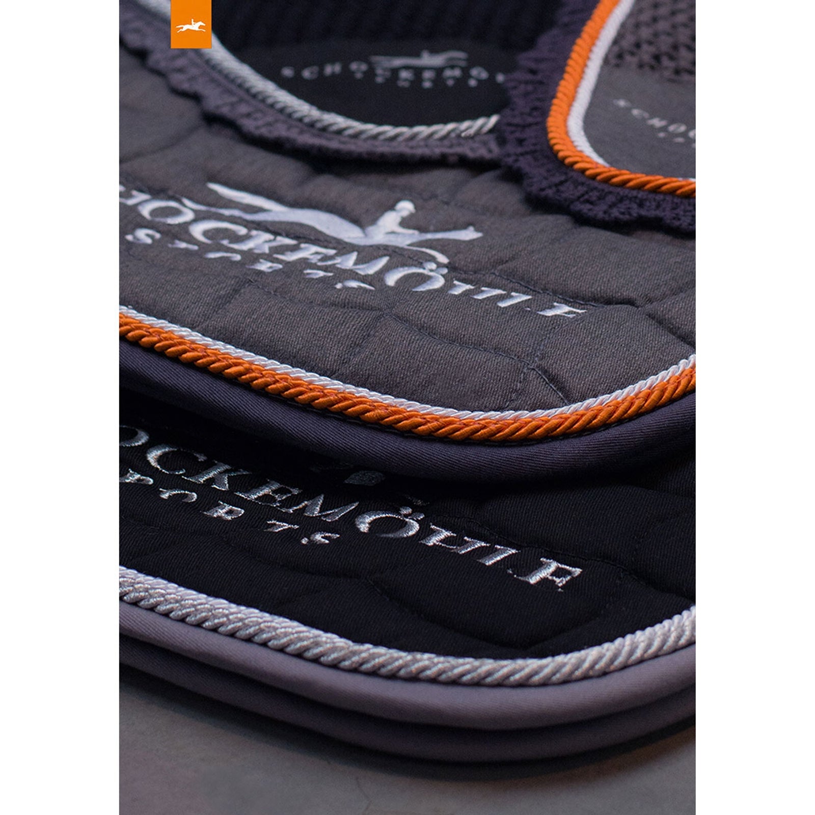 Schockemöhle Sports Tapis de selle de dressage Dynamite DL, avec logo Tapis de selle