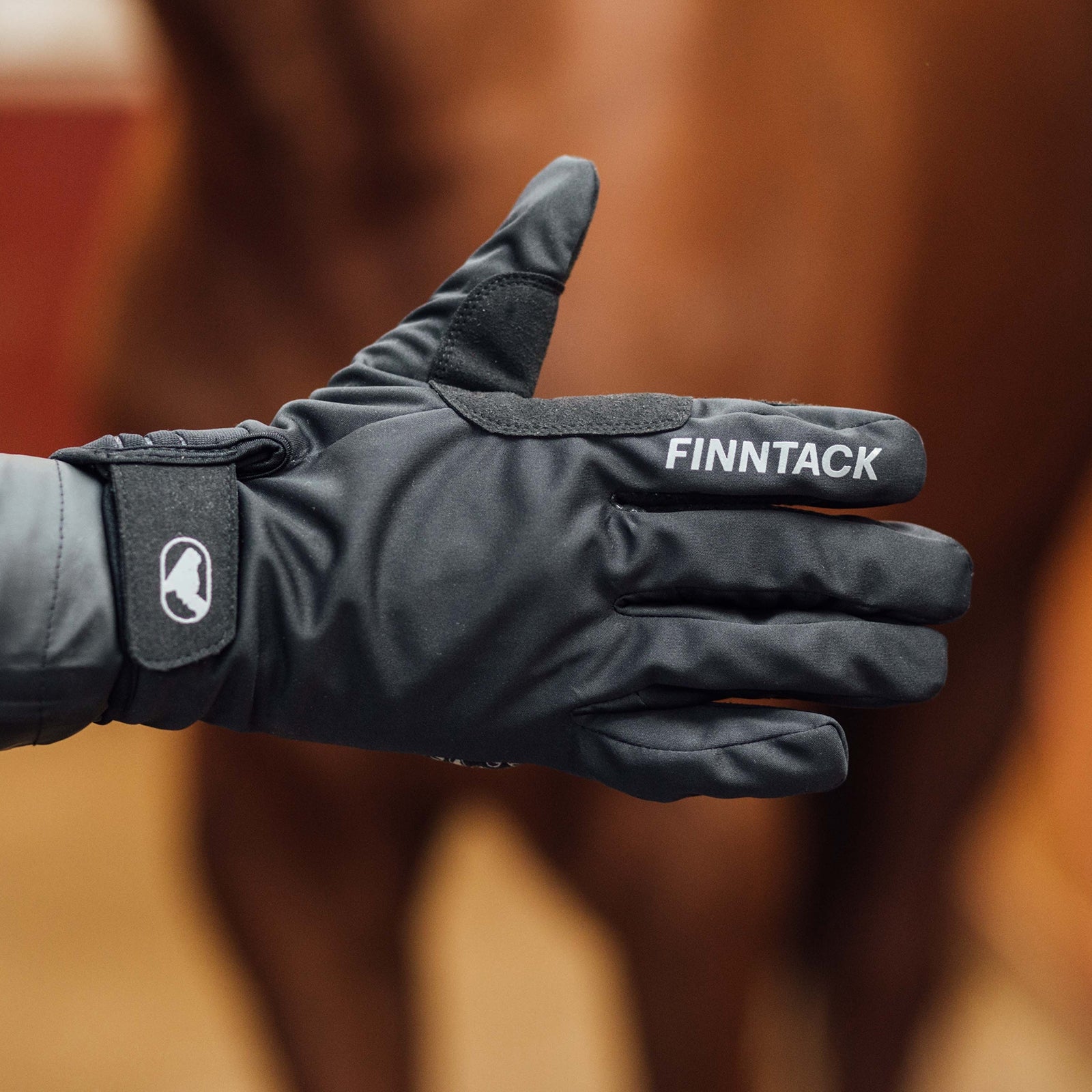 Finntack Gants softshell Pro Gants d'équitation