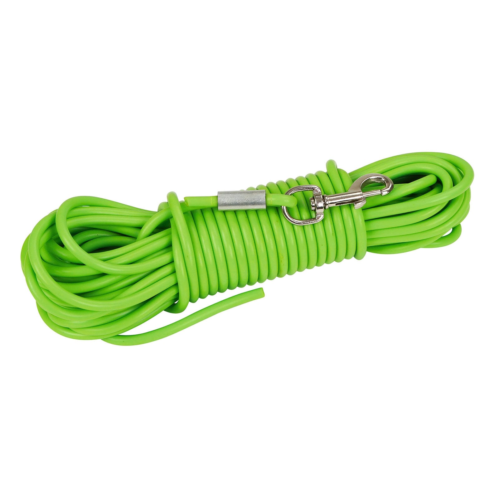 Kerbl Longe de recherche en PVC 15m verte Chiens