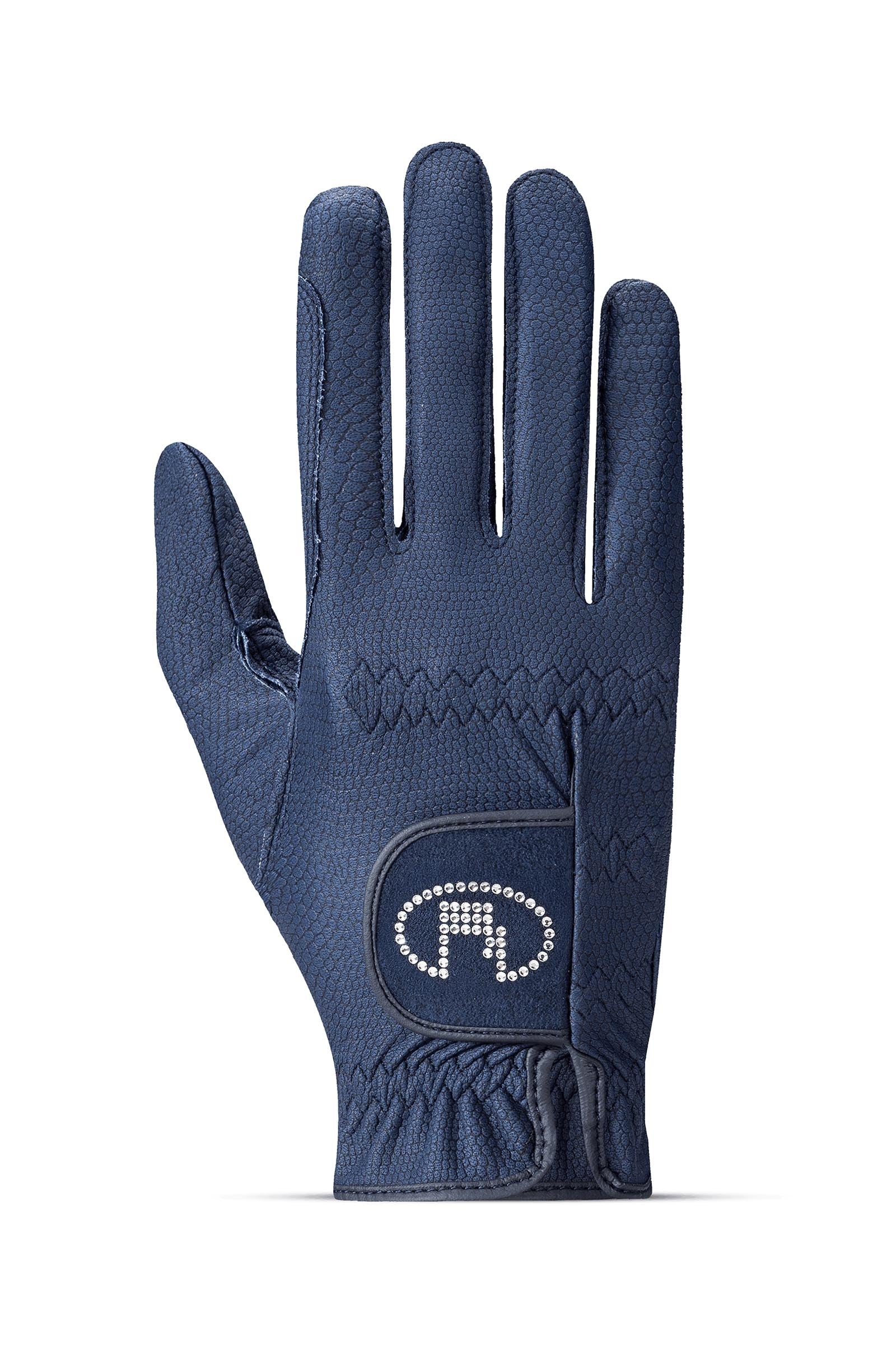 Roeckl Lisboa Ladies Roeck grip Swarovski riding gloves Riding Gloves