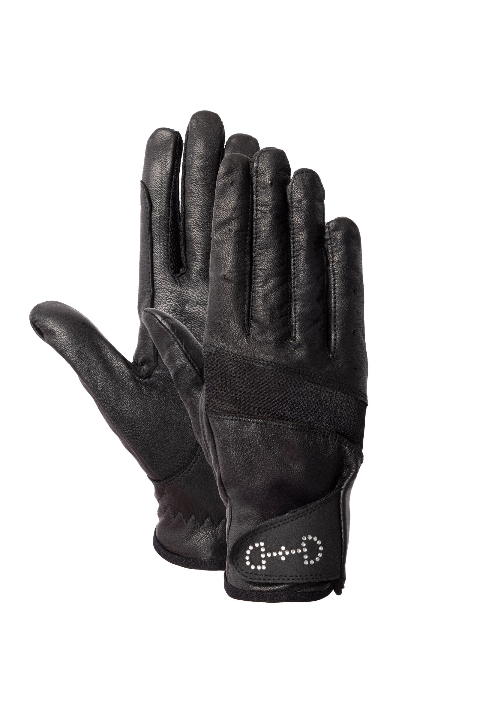 Horze Gants cuir et mesh femme Gants d'équitation