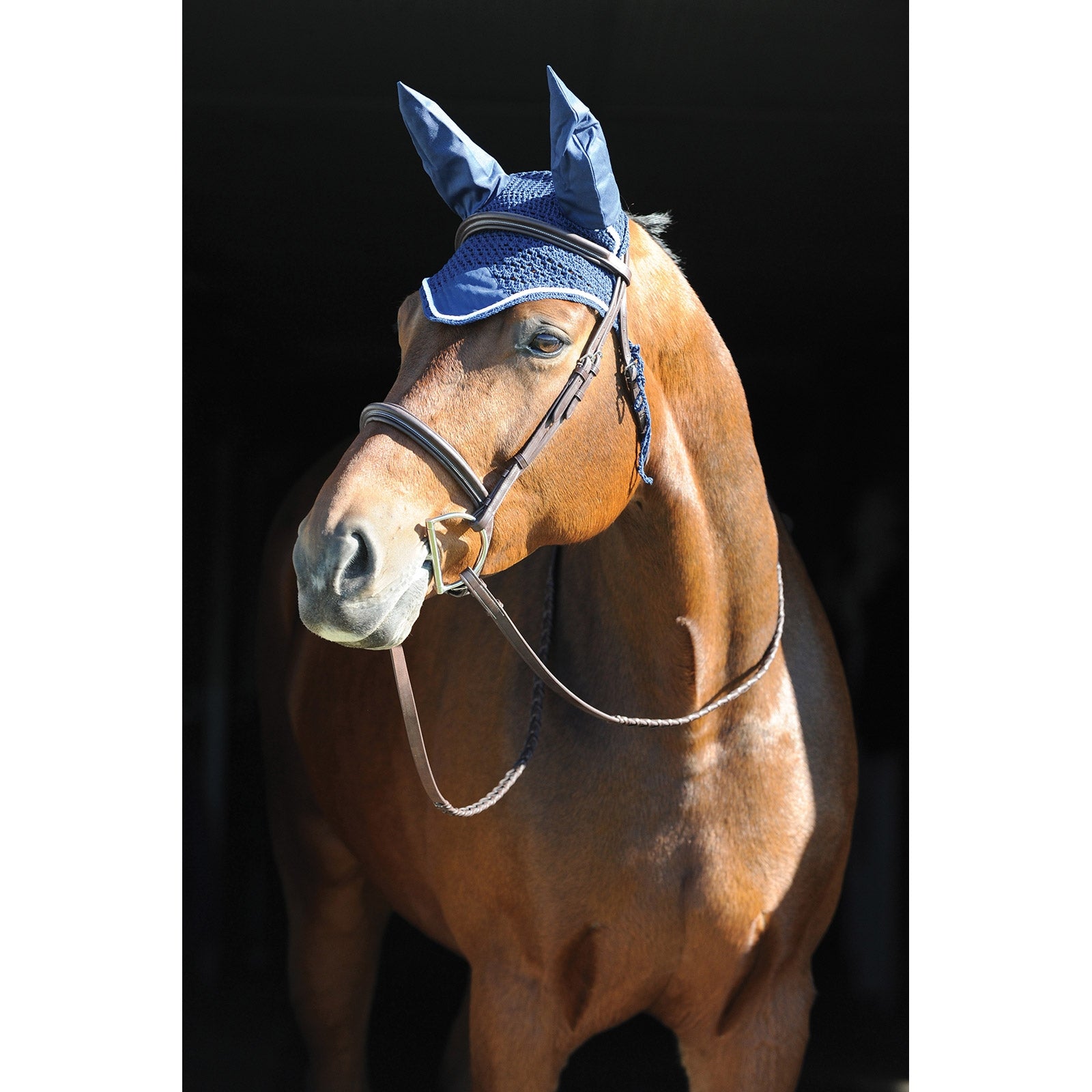 Roma Bonnet anti-mouches au crochet Roma Tapis de selle