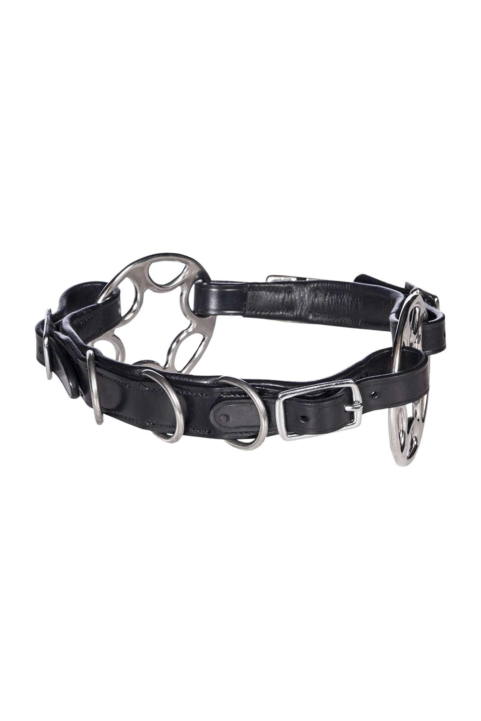 F.R.A. Freedom Riding Articles Caval Cavemore Noseband English Leather (Syst.2) w/ Scissors Briderie et enrênements