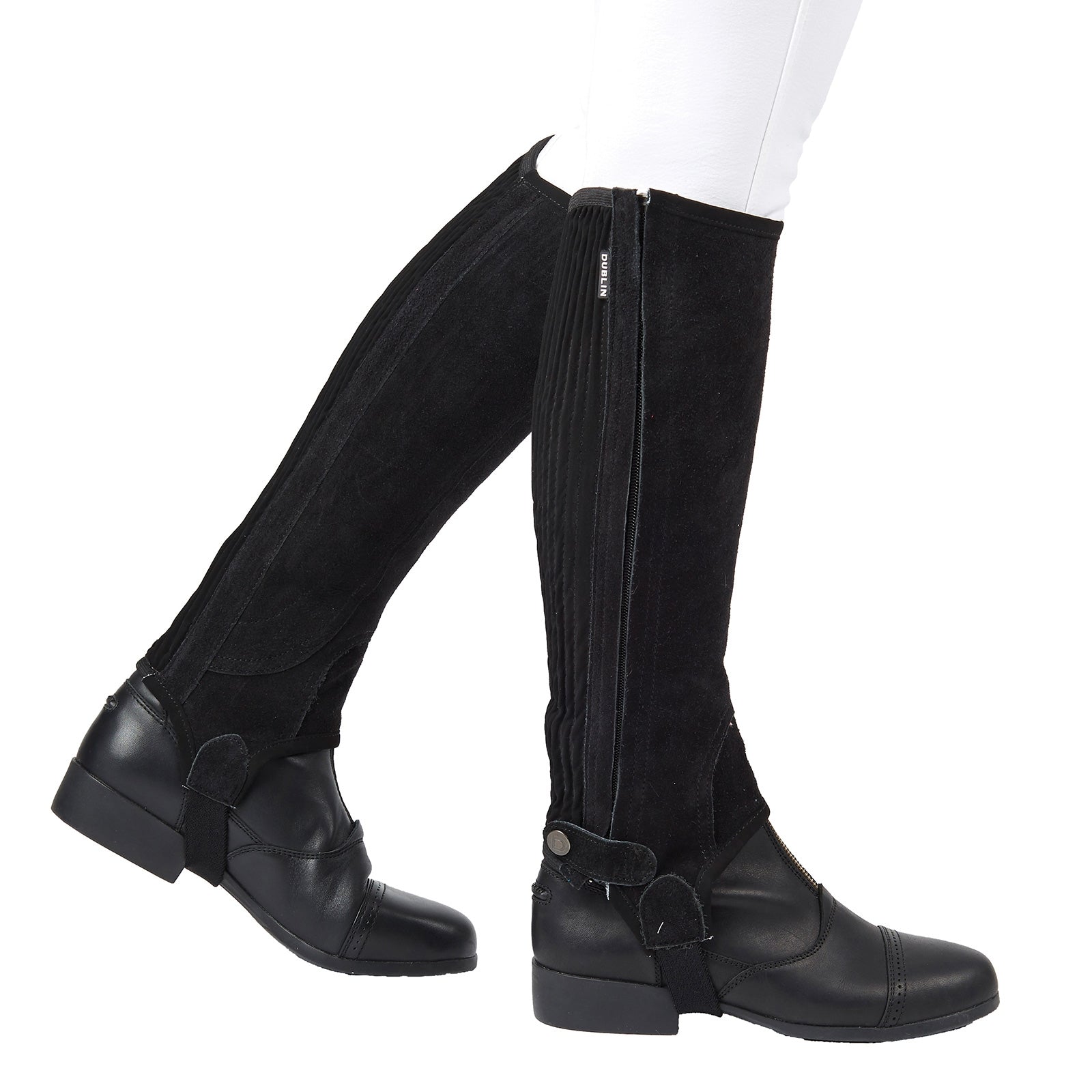 Dublin Mini-chaps daim Bottes d'équitation & chaps