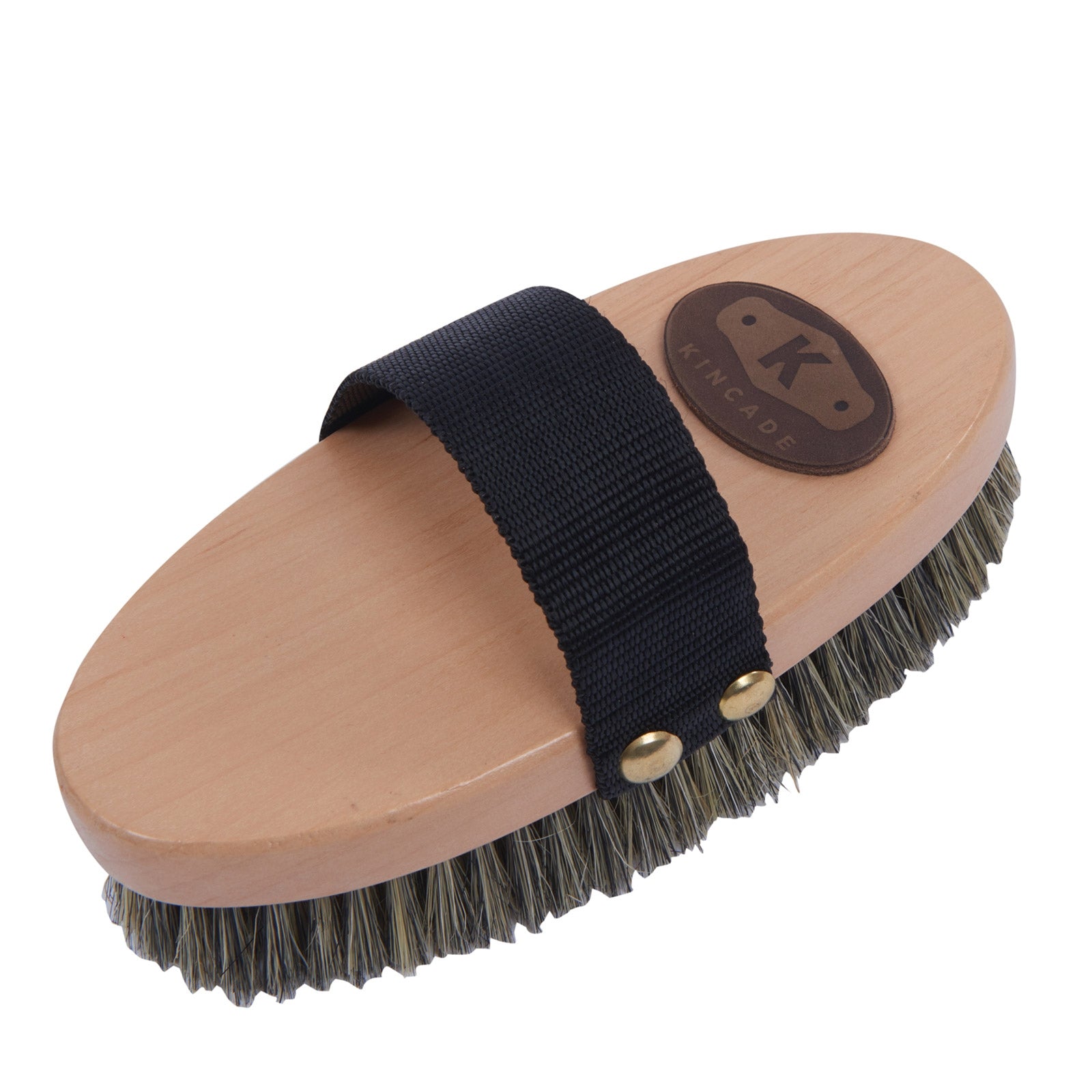 Kincade Wooden Deluxe Body Brush Horse Grooming Tools