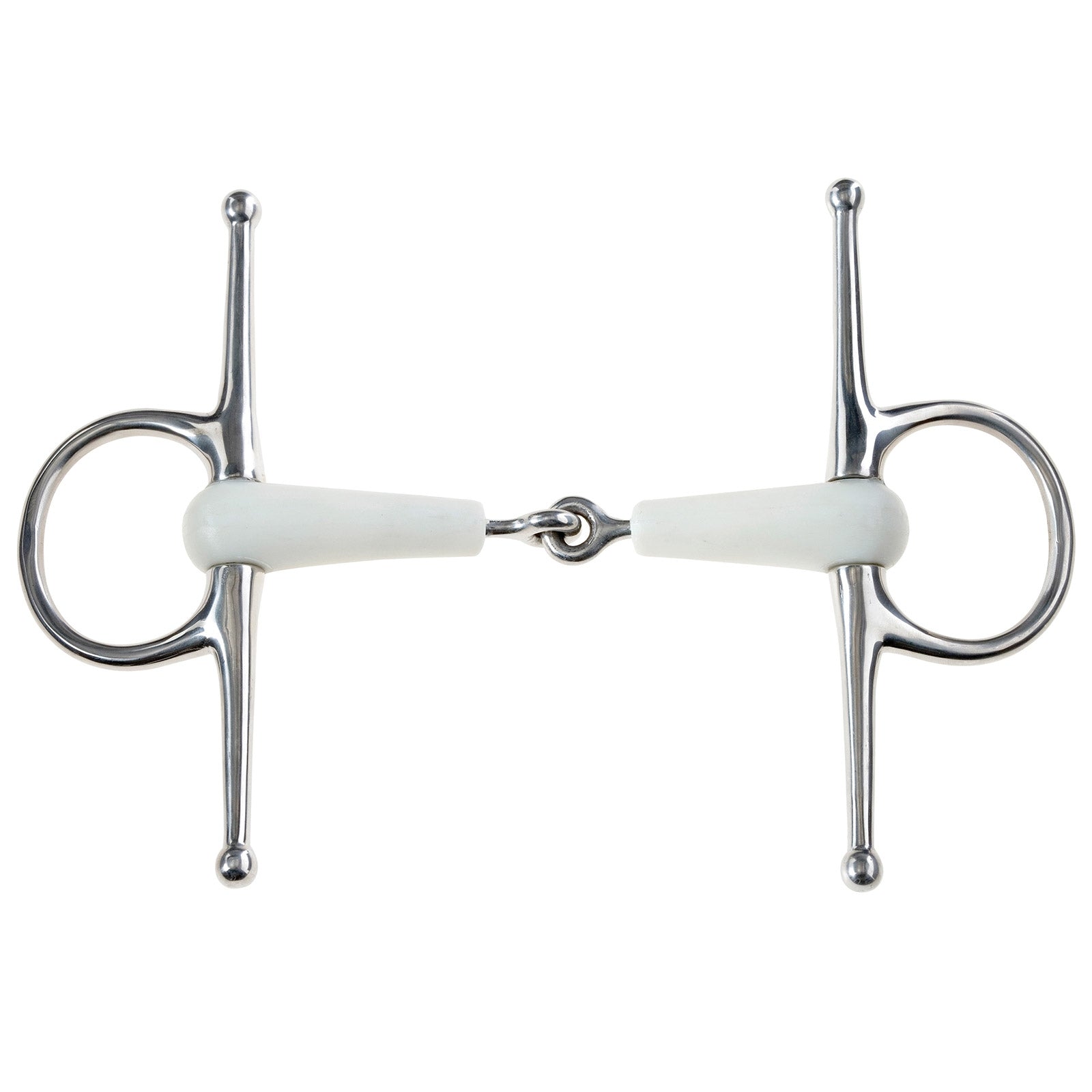 Korsteel Mors de filet Korsteel, résine flexible, à aiguilles, simple brisure Mors