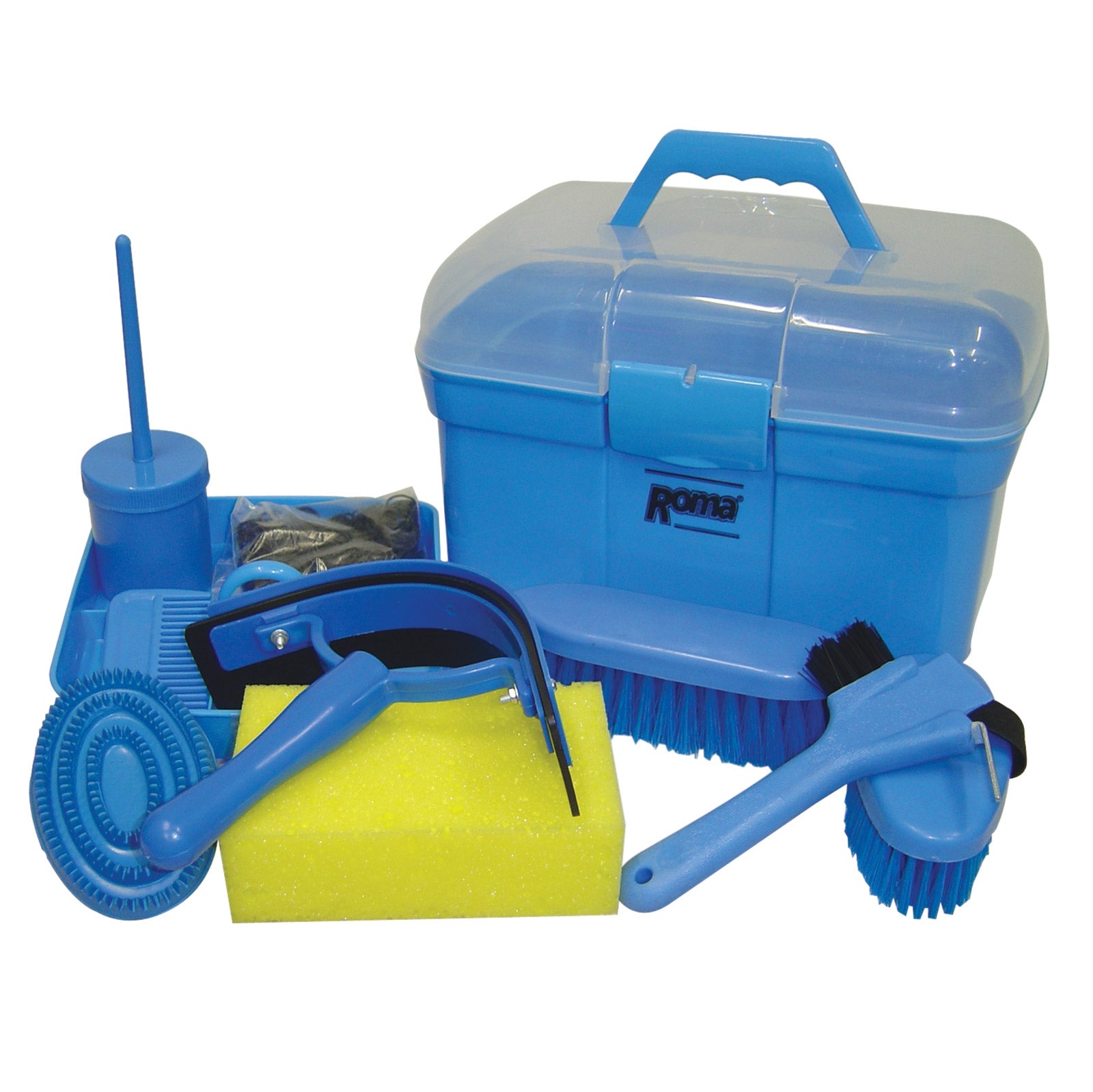 Roma Kit de pansage Ultimate Roma, 10 pièces Matériel de pansage