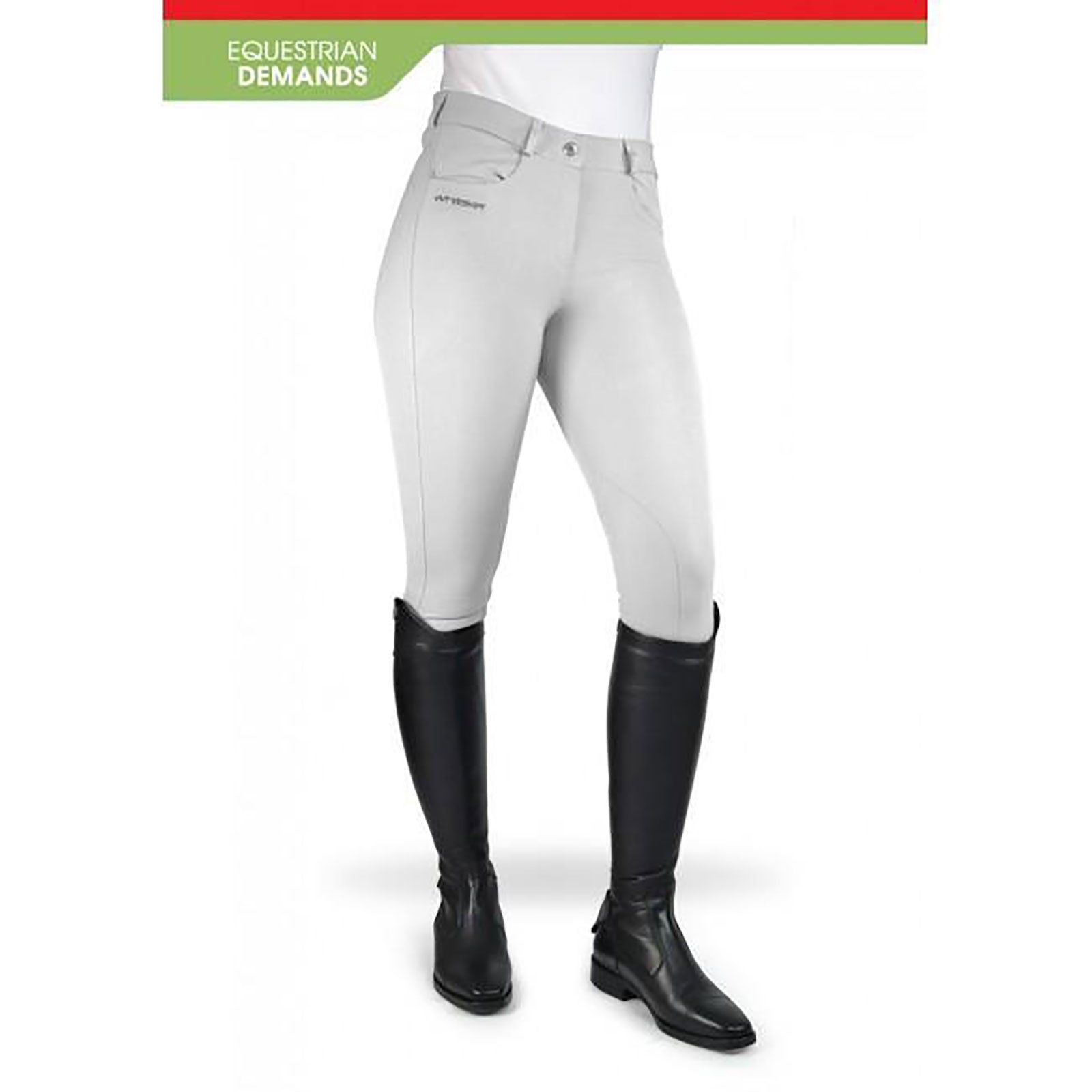 John Whitaker Pantalon d'équitation JW Horbury V2 - à basanes, Femme Womens Breeches