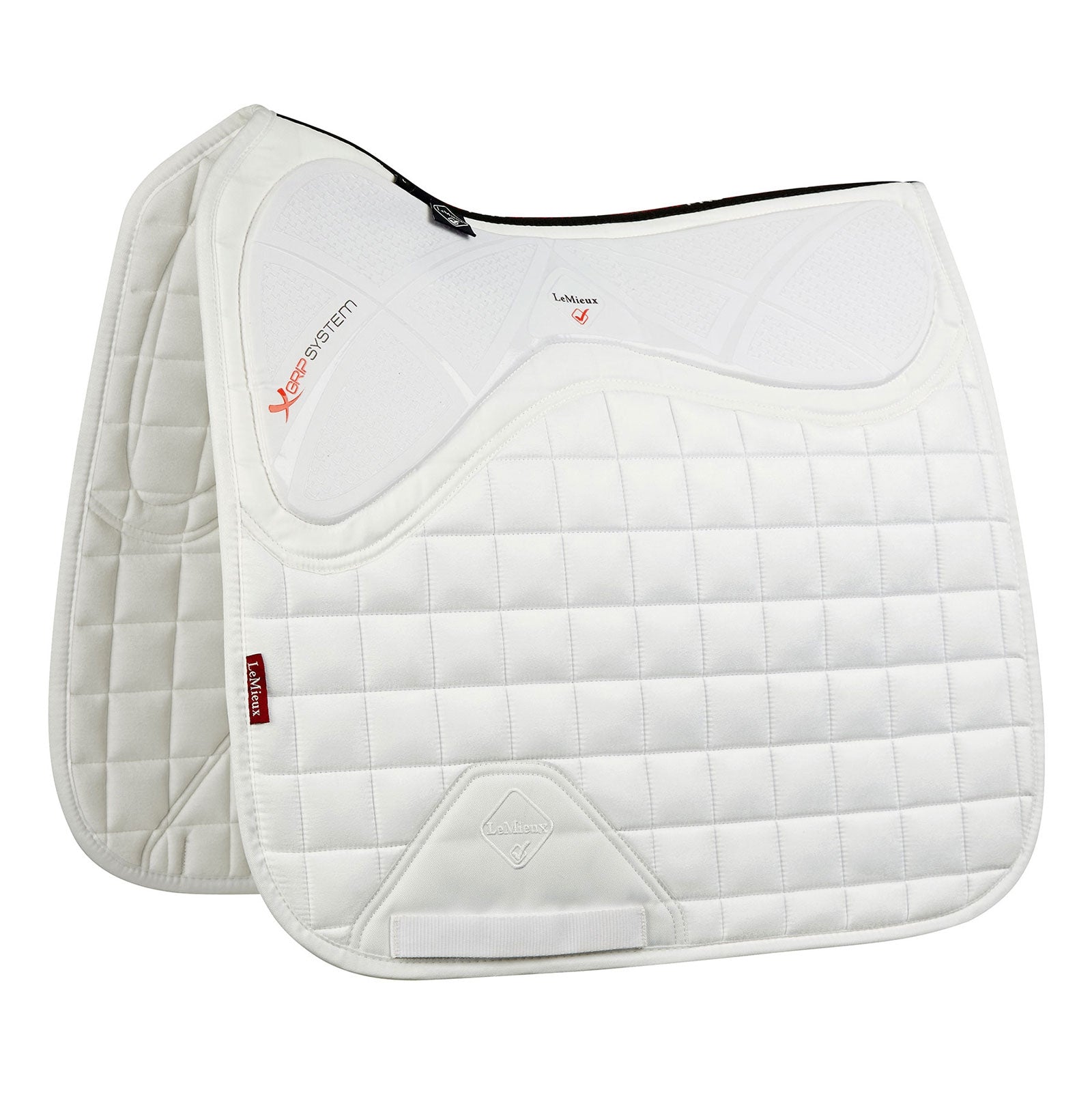 LeMieux X-Grip Silicone Square Tapis de selle dressage Tapis de selle