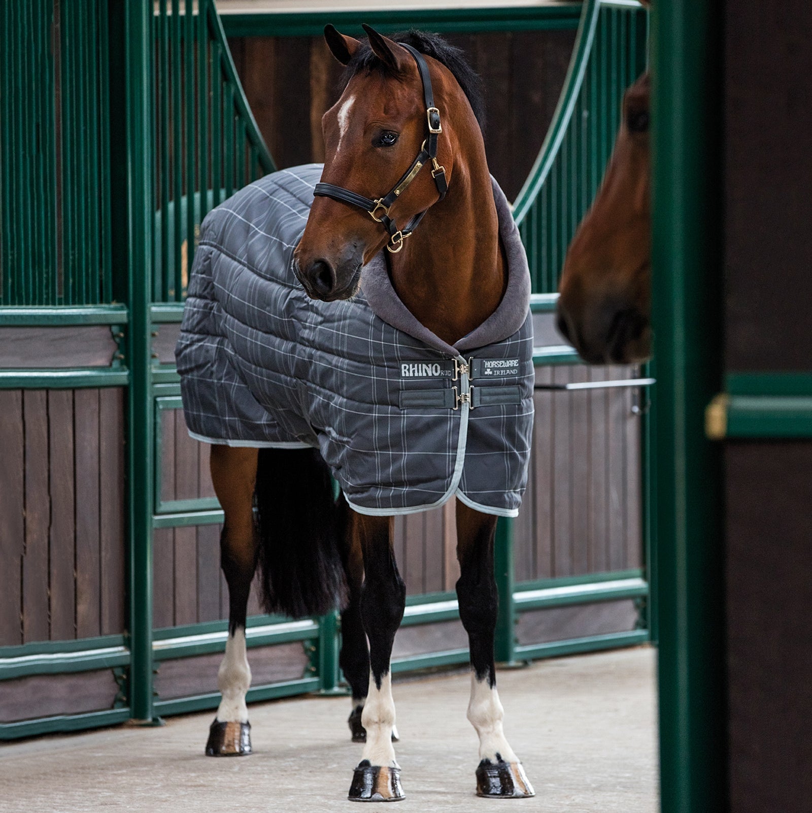 Horseware Couverture d'écurie Rhino Originale Epaisse- VL Couvertures cheval
