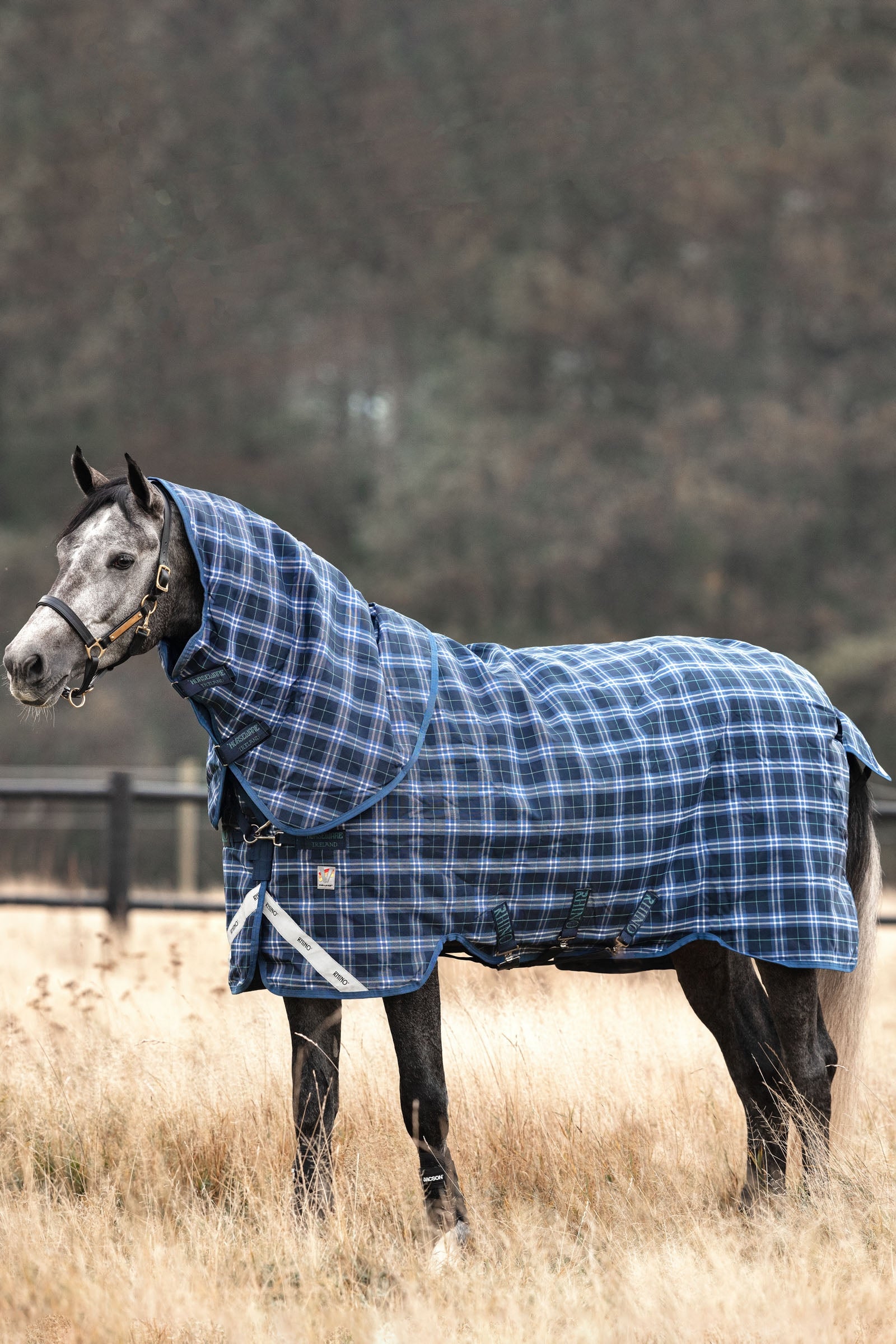 Horseware Couverture d'extérieur Rhino Plus Epaisse VL, 450g Couvertures cheval