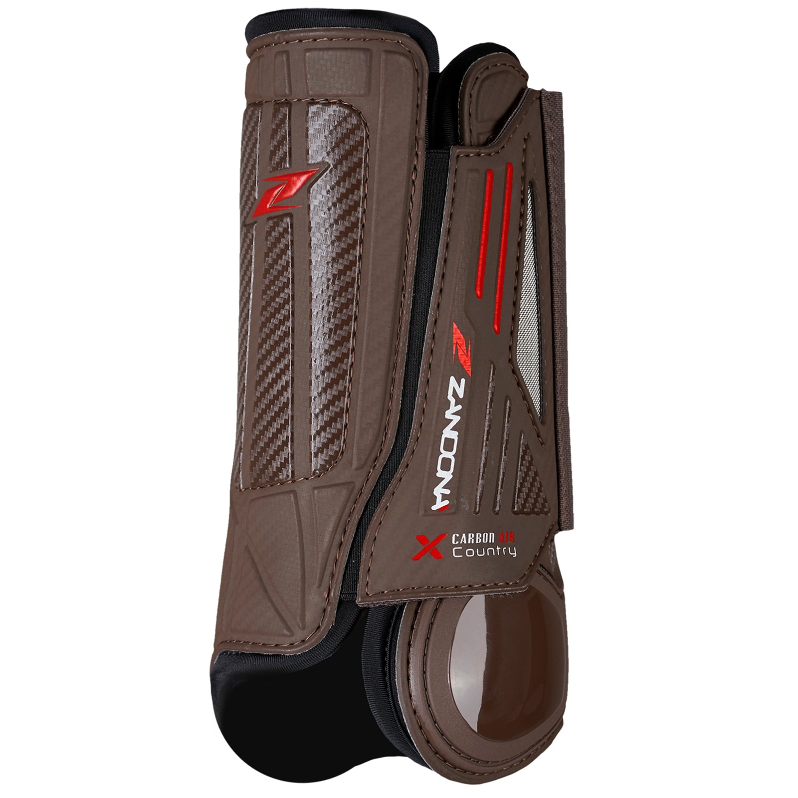 Zandona Guêtres de protection protège-tendons Carbon Air X-Country, antérieurs