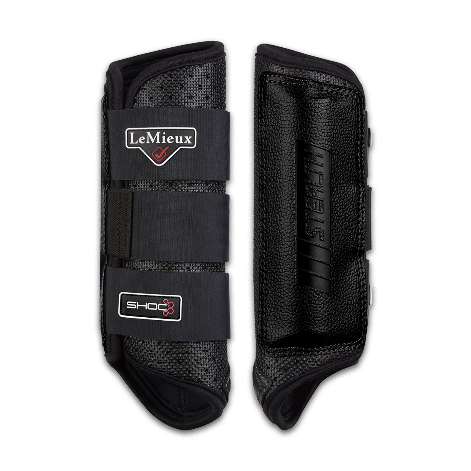 LeMieux Guêtres de protection protège-tendons StealthShoc XC, postérieurs LeMieux Leg Protection & Hoof Protection for Horses