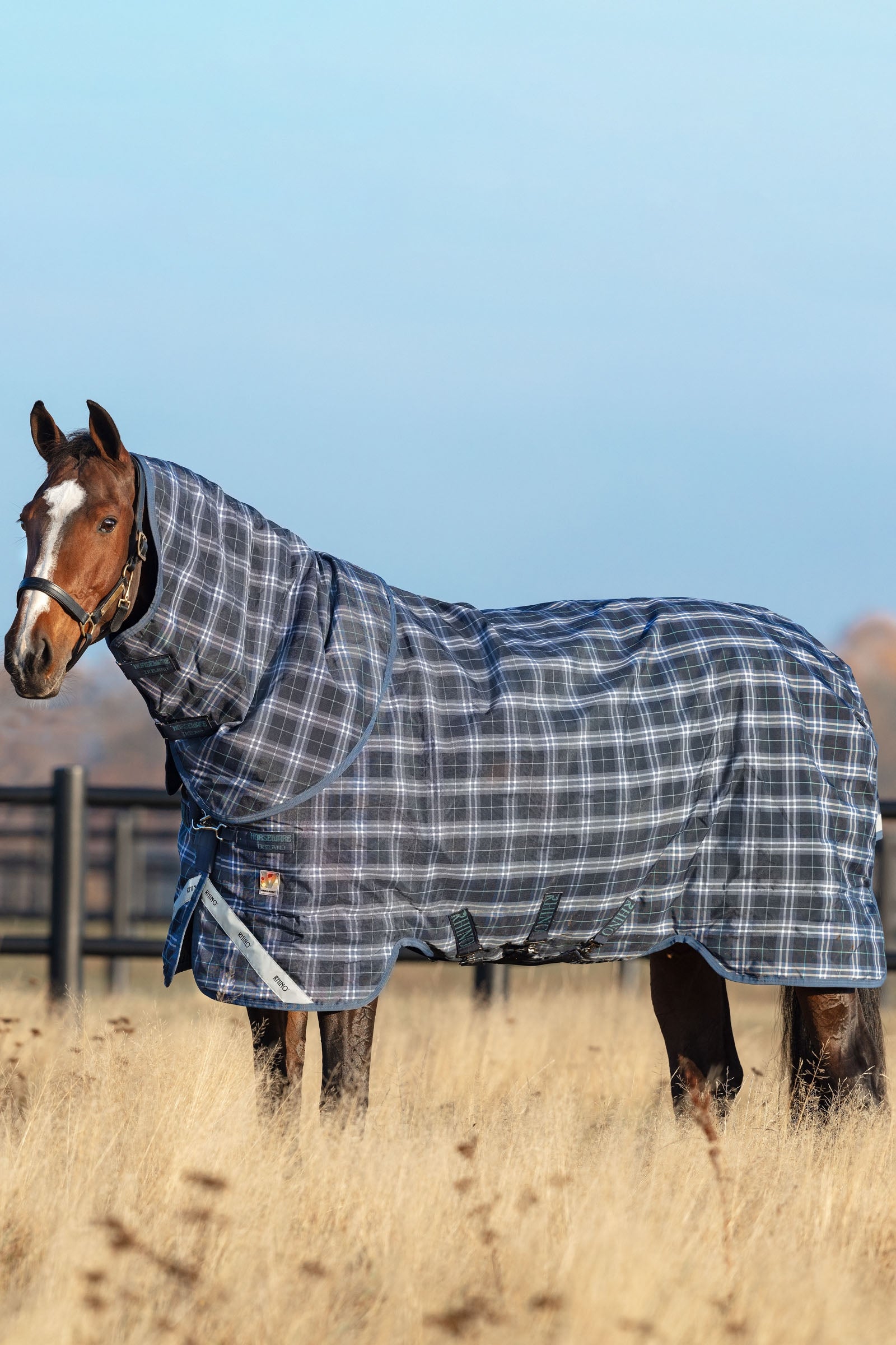 Horseware Couverture d'extérieur Rhino Plus, Légère Couvertures cheval