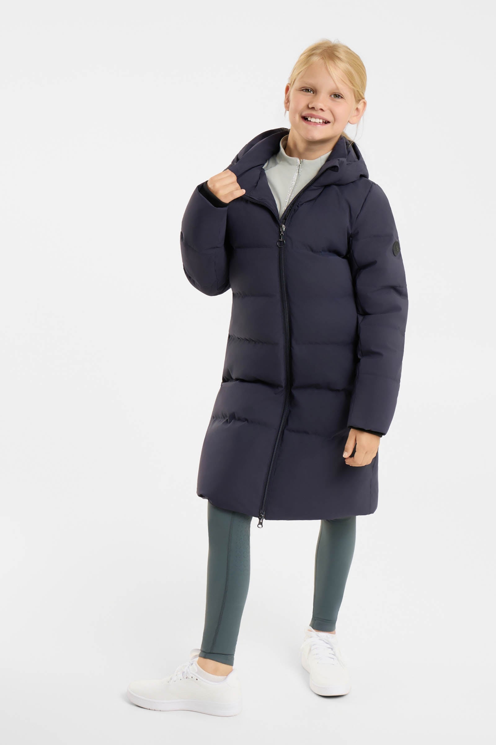 Horze Paloma Kid's Long Padded Coat Kids Apparel
