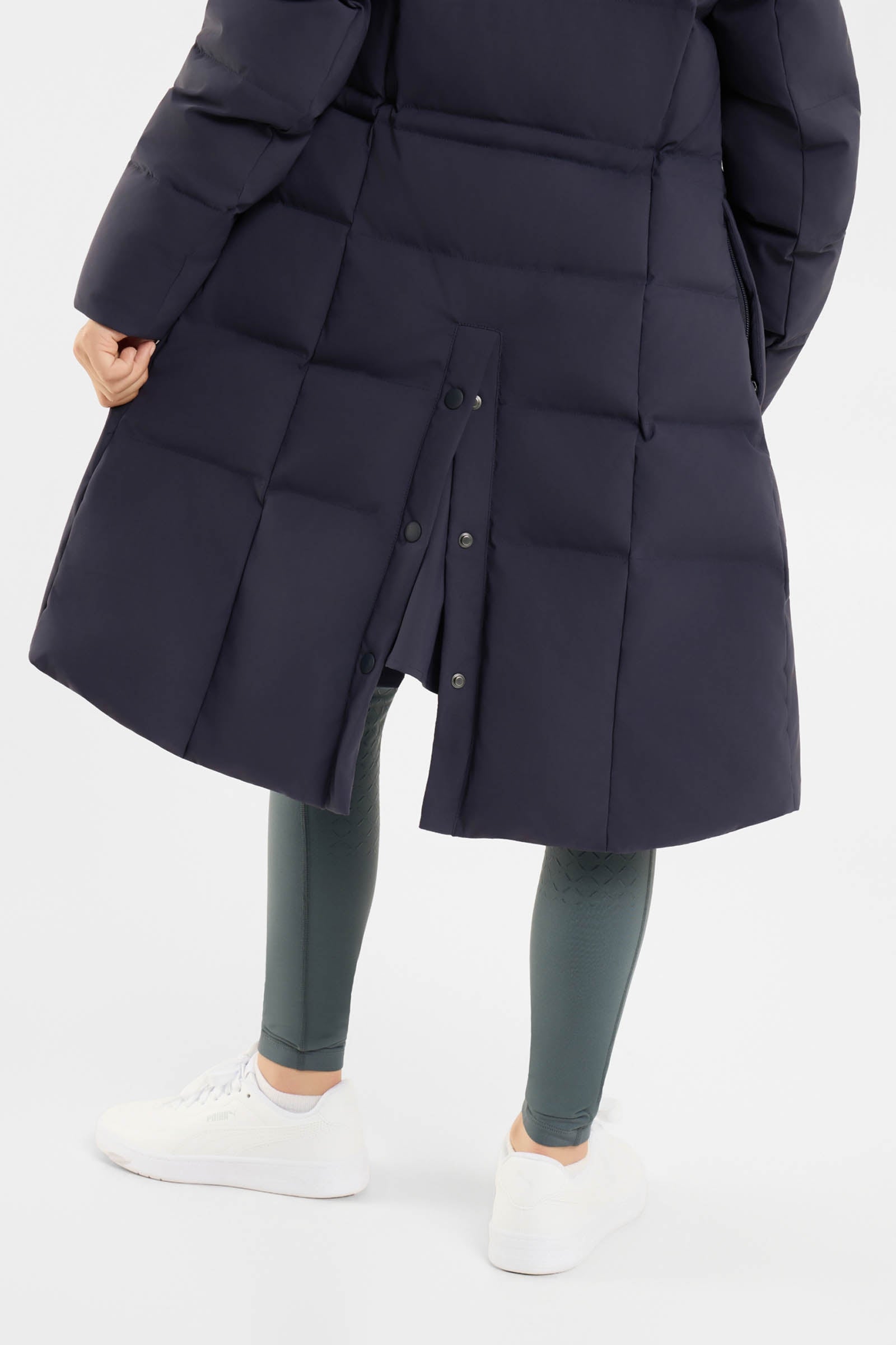 Horze Paloma Kid's Long Padded Coat Kids Apparel