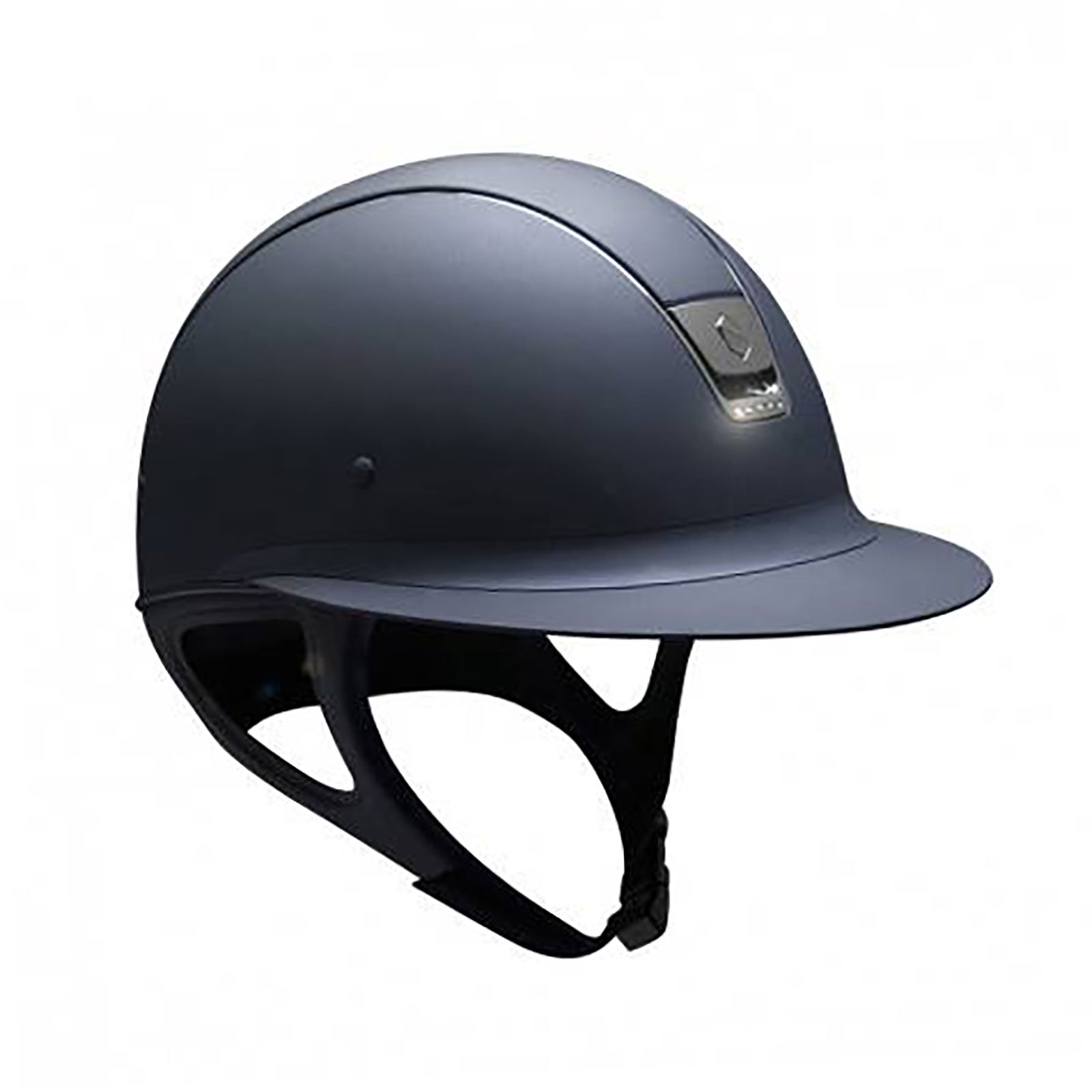 Samshield Miss Shield Shadowmatt Helmet, Black Chrome w/ 5 Swarovski (without Liner) Casques & Gilets de protection