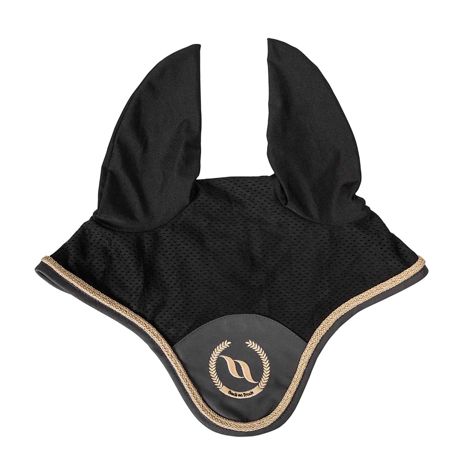Back on Track Nights Collection Bonnet anti-mouches avec Welltex® Tapis de selle