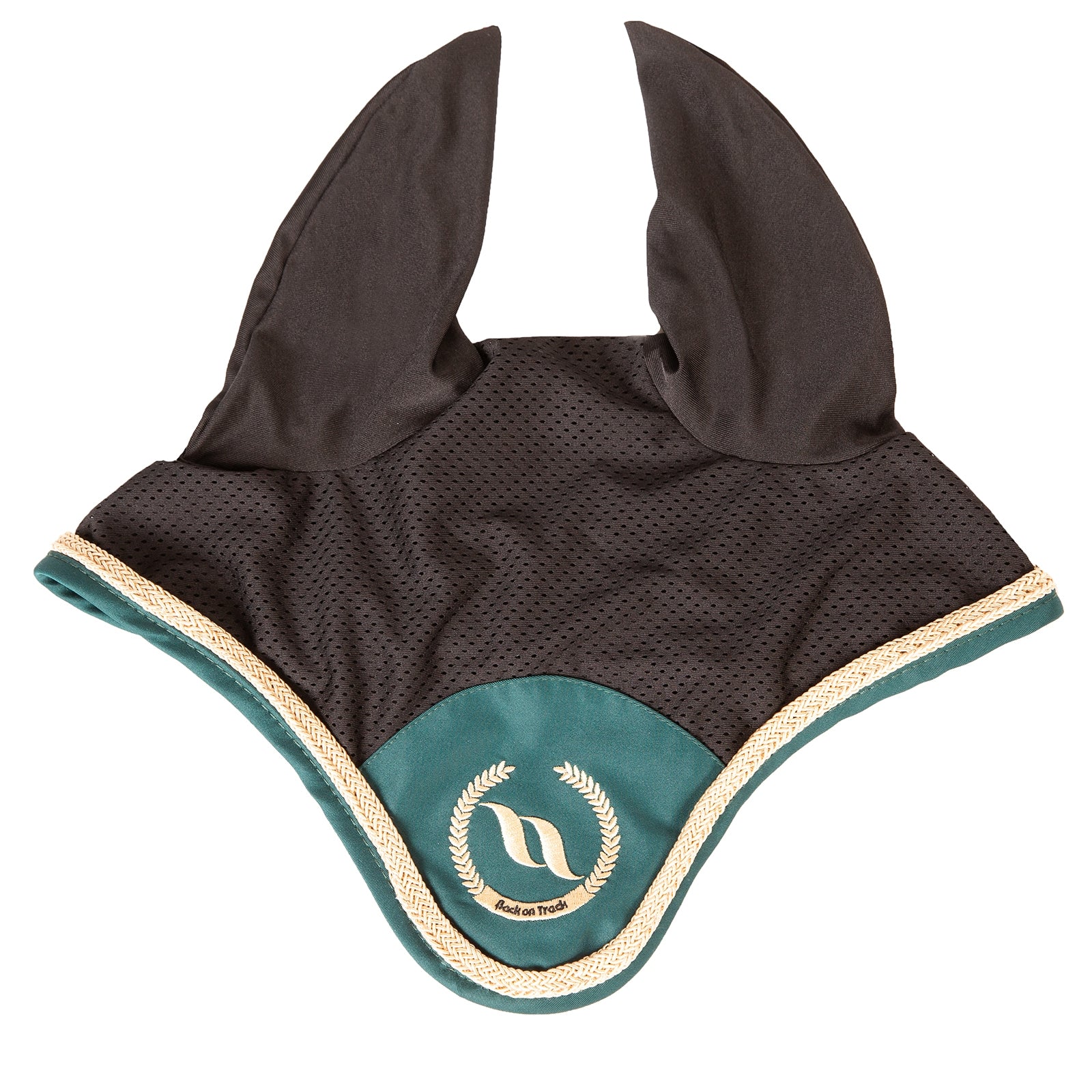 Back on Track Nights Collection Bonnet anti-mouches avec Welltex® Tapis de selle