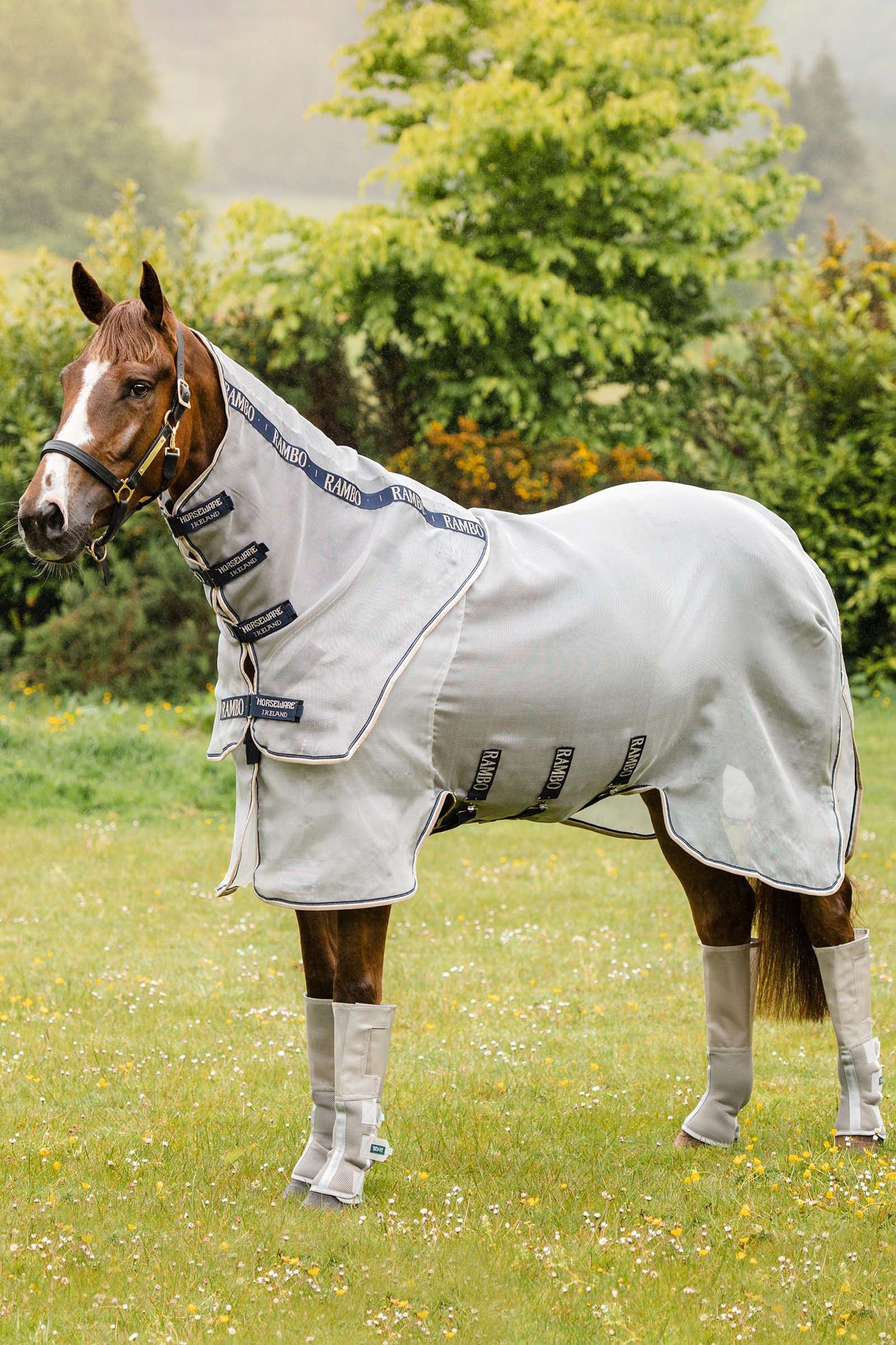 Horseware Rambo Protector couverture anti-mouches avec cou amovible Couvertures cheval