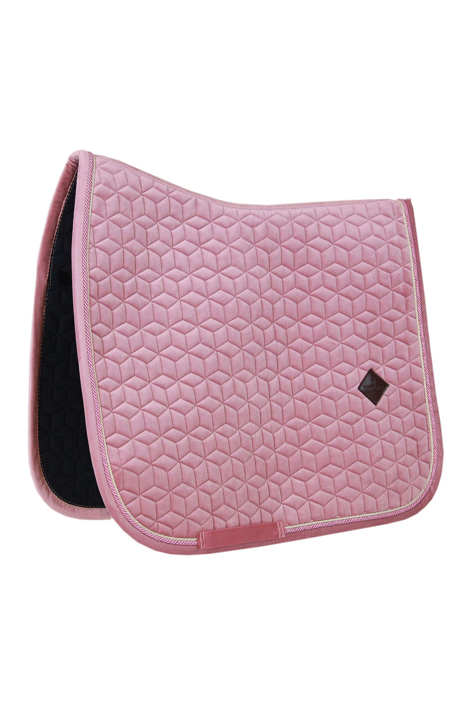 Tapis de selle QHP Astana Crystal - taille Full - rose soft Tapis de selle QHP Astana Crystal - taille Full - rose soft