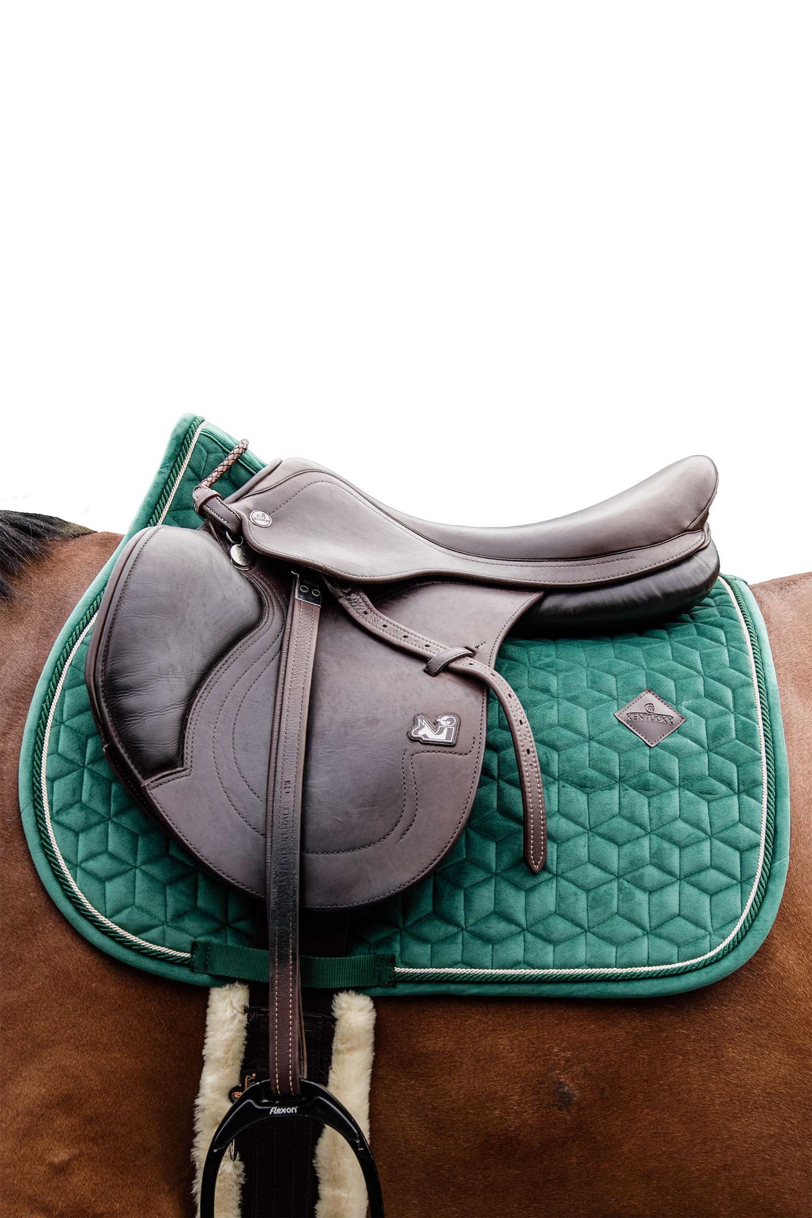 Kentucky Horsewear Velvet Jumping Saddle Pad Saddle Pads