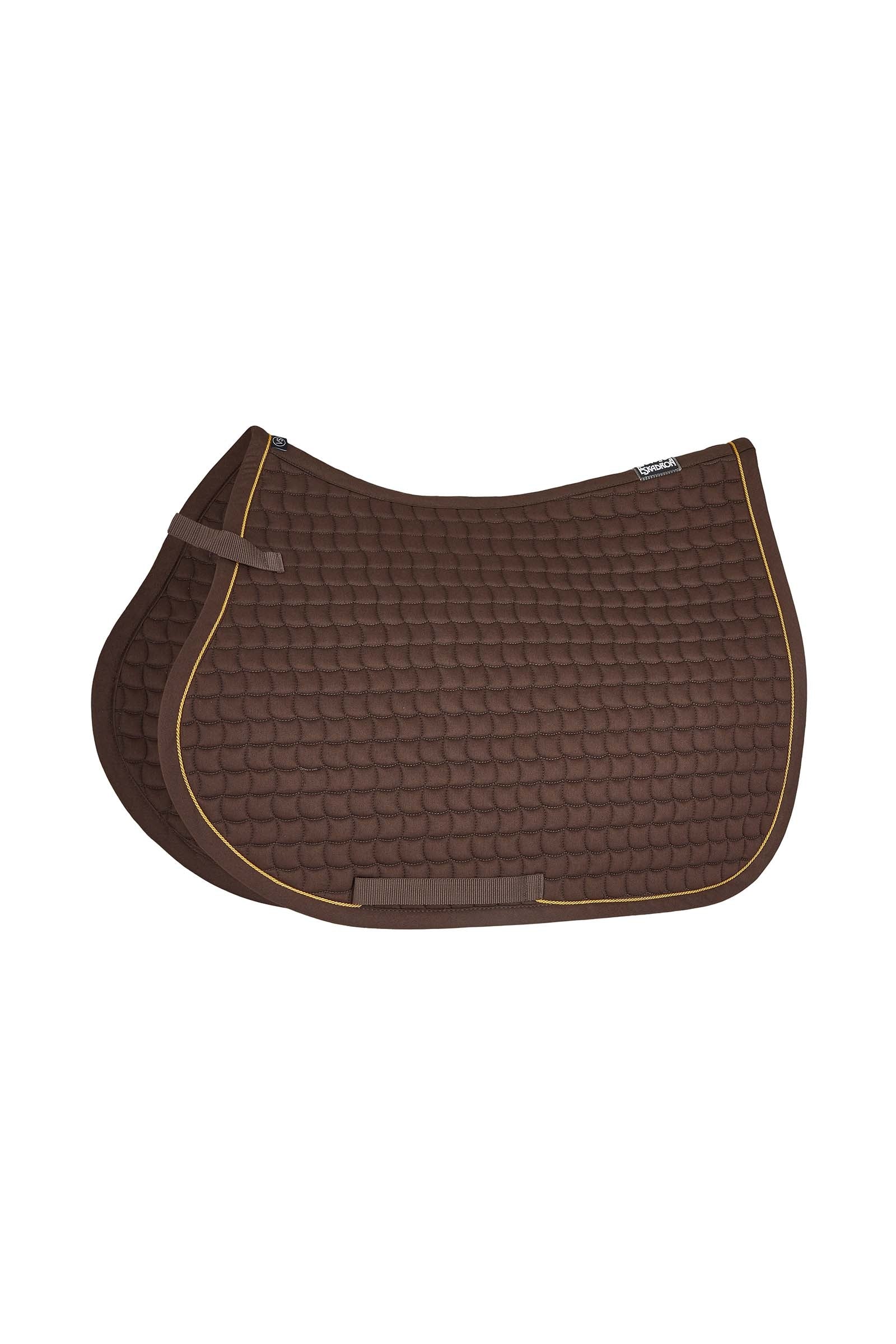 Eskadron Tapis de selle mixte coton Or Tapis de selle
