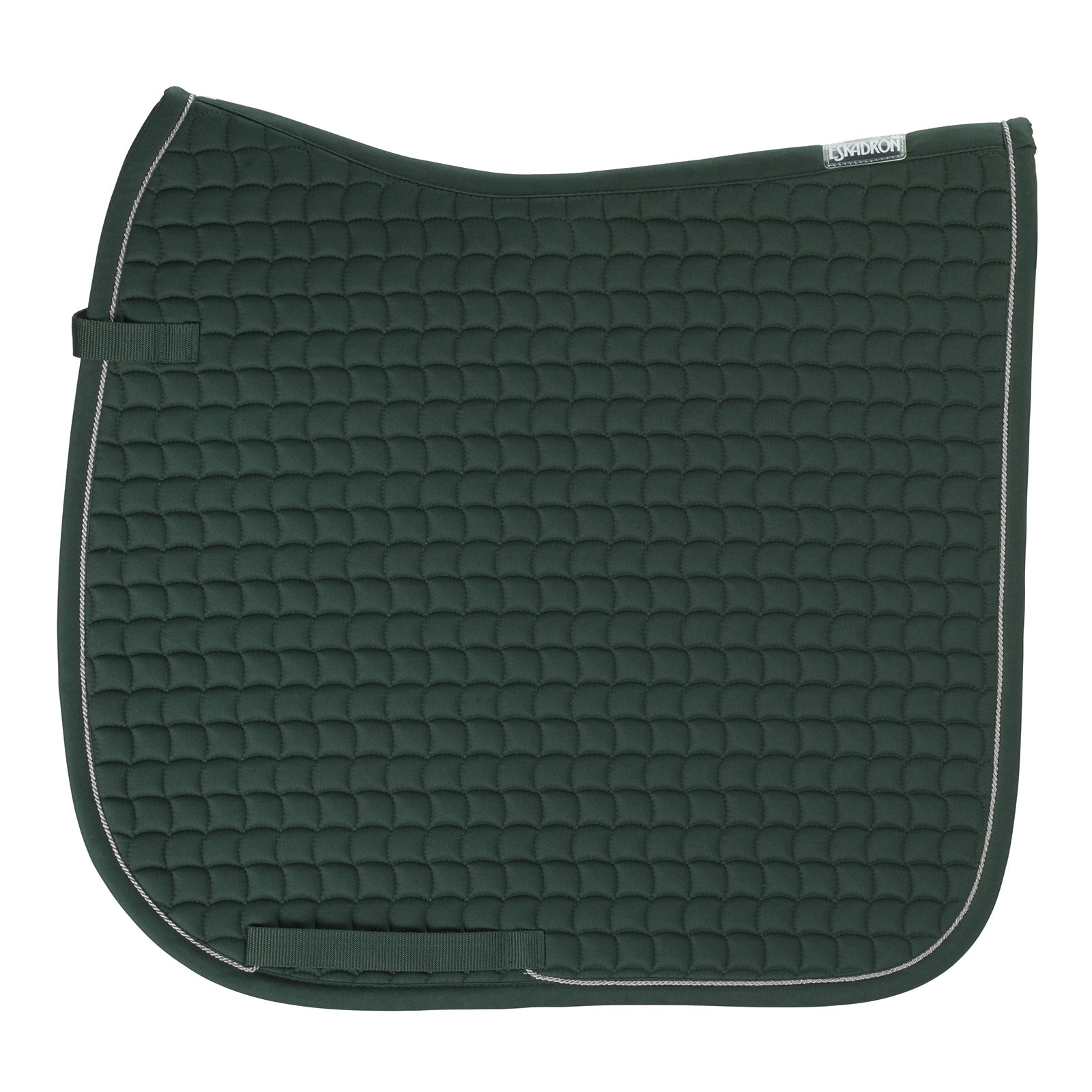 Eskadron Tapis de selle de dressage coton Argent Tapis de selle