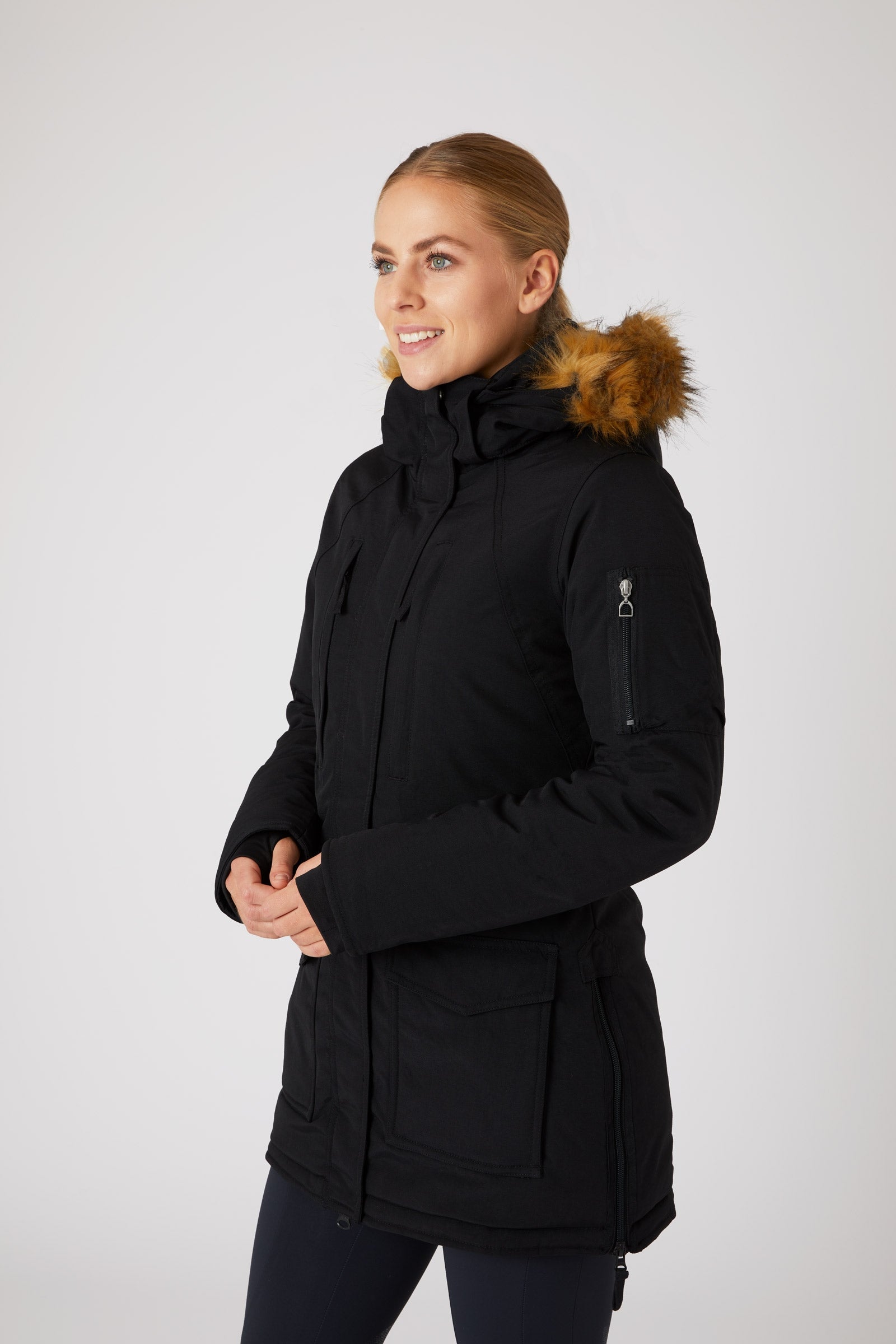Horze Parka allongée Brooke , femme Vêtements d'équitation femme