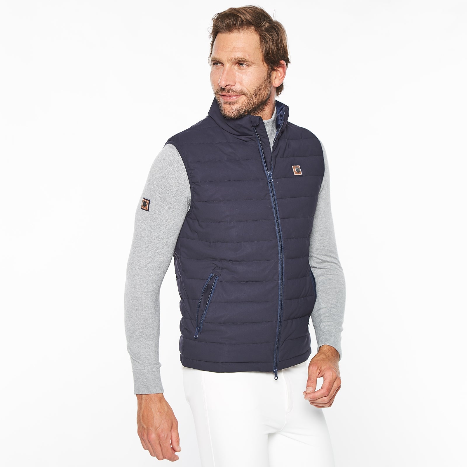 Harcour Porto Gilet sans manches Homme Rider Vêtements d'équitation homme