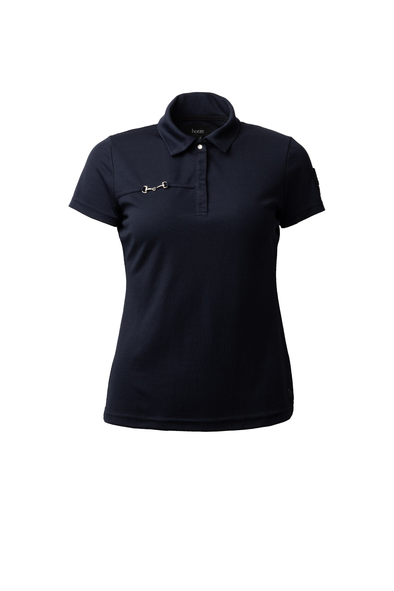 Horze Denise Women's Functional Short Sleeve Polo Shirt Women’s Riding Clothing