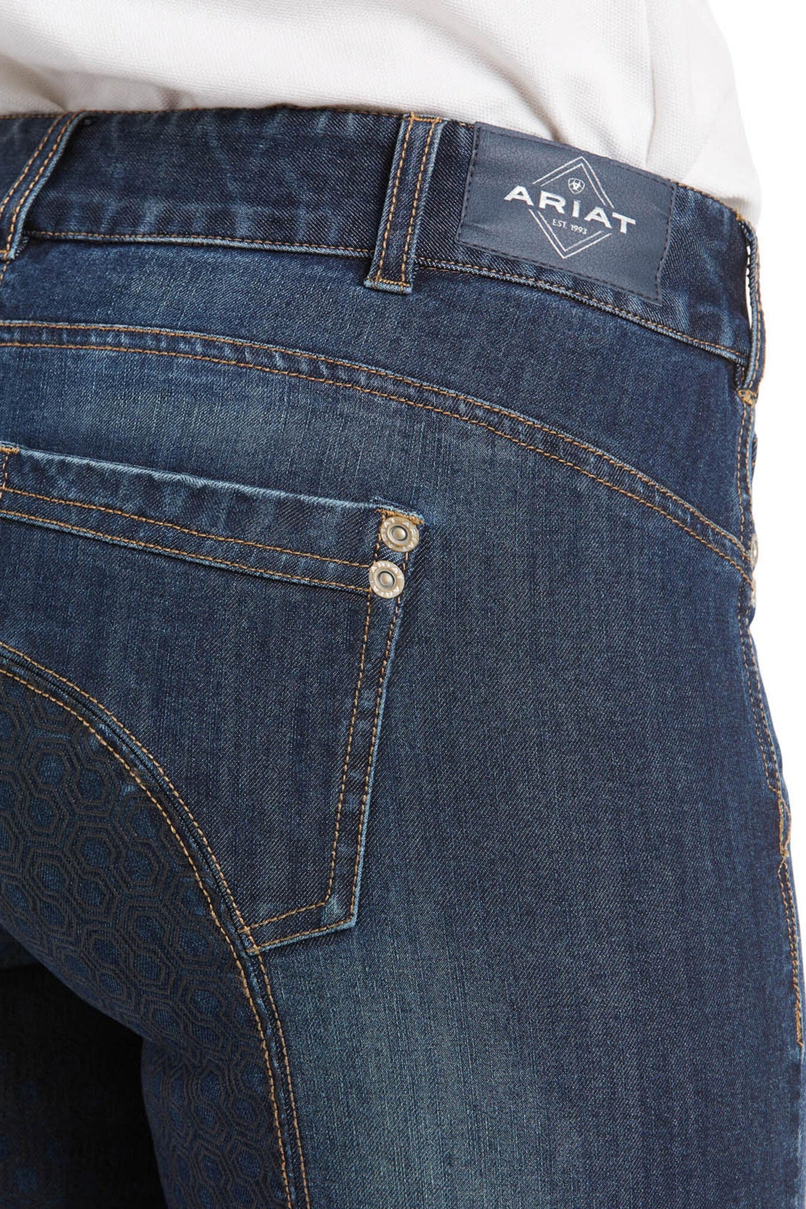 Samshield Adele pantalon d'équitation à basanes pour femmes Bleu Samshield Adele pantalon d'équitation à basanes pour femmes Bleu