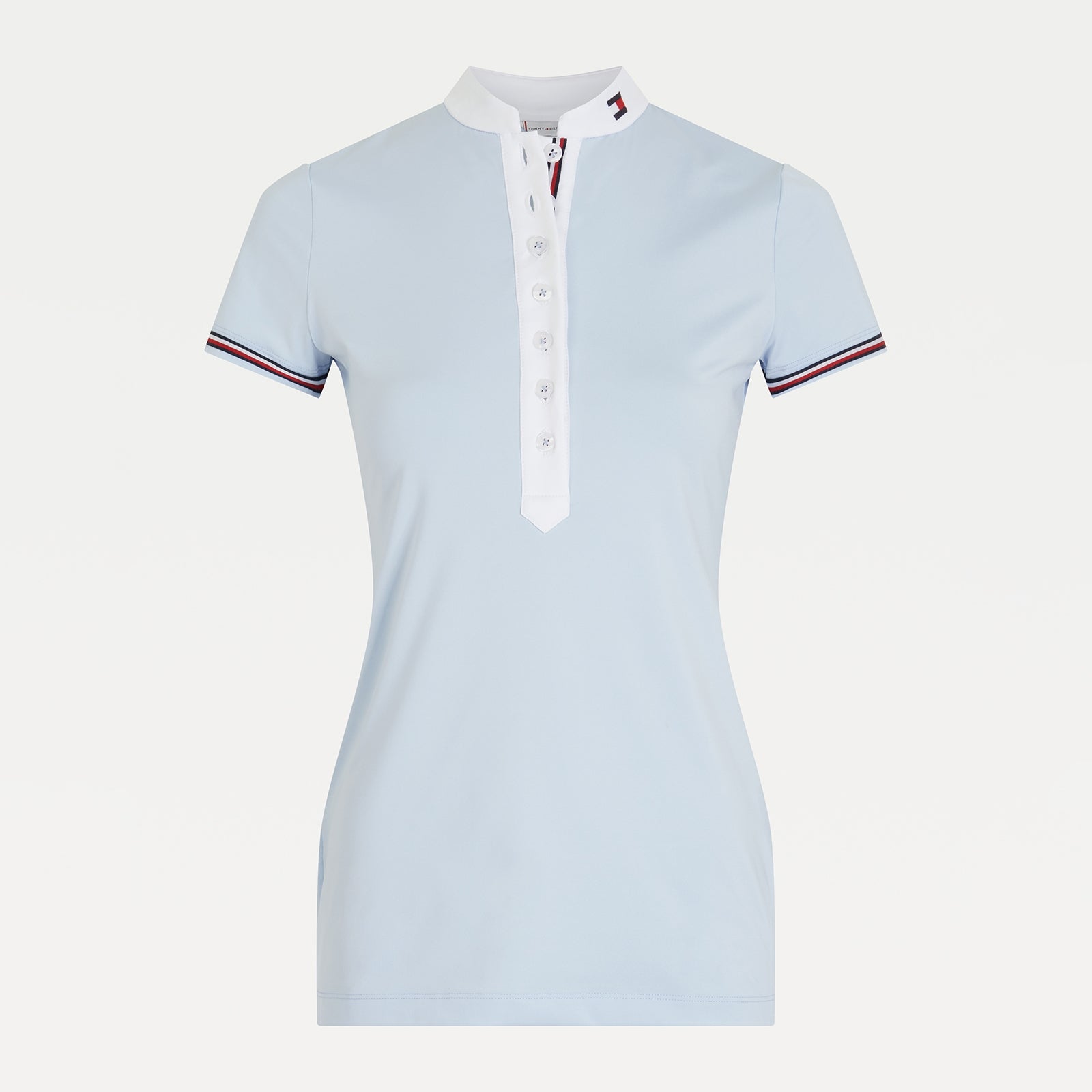 Tommy Hilfiger Equestrian T-Shirt de concours à manches courtes pour femmes Vêtements d'équitation femme