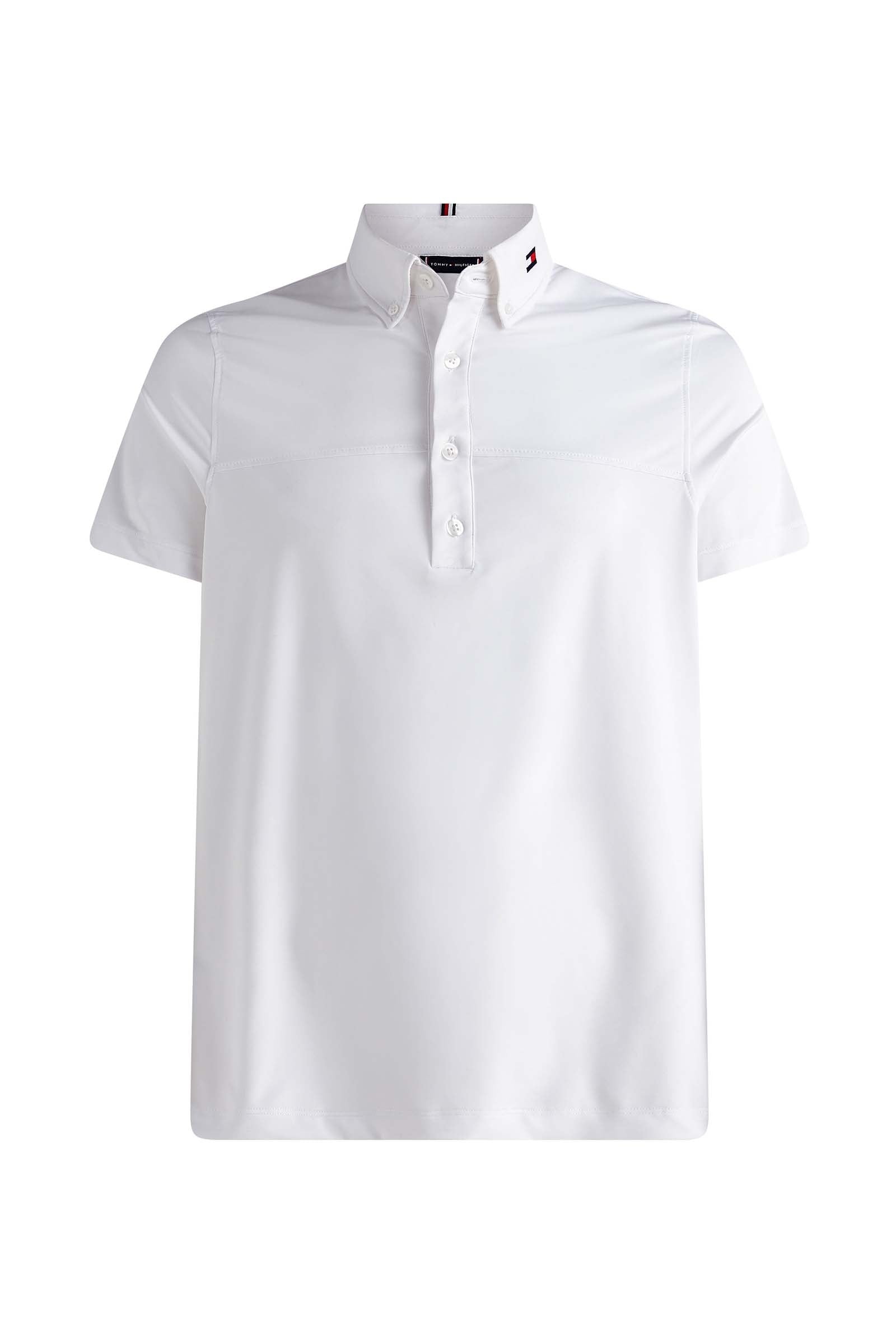 Tommy Hilfiger Equestrian T-Shirt de concours à manches courtes pour hommes Vêtements d'équitation homme
